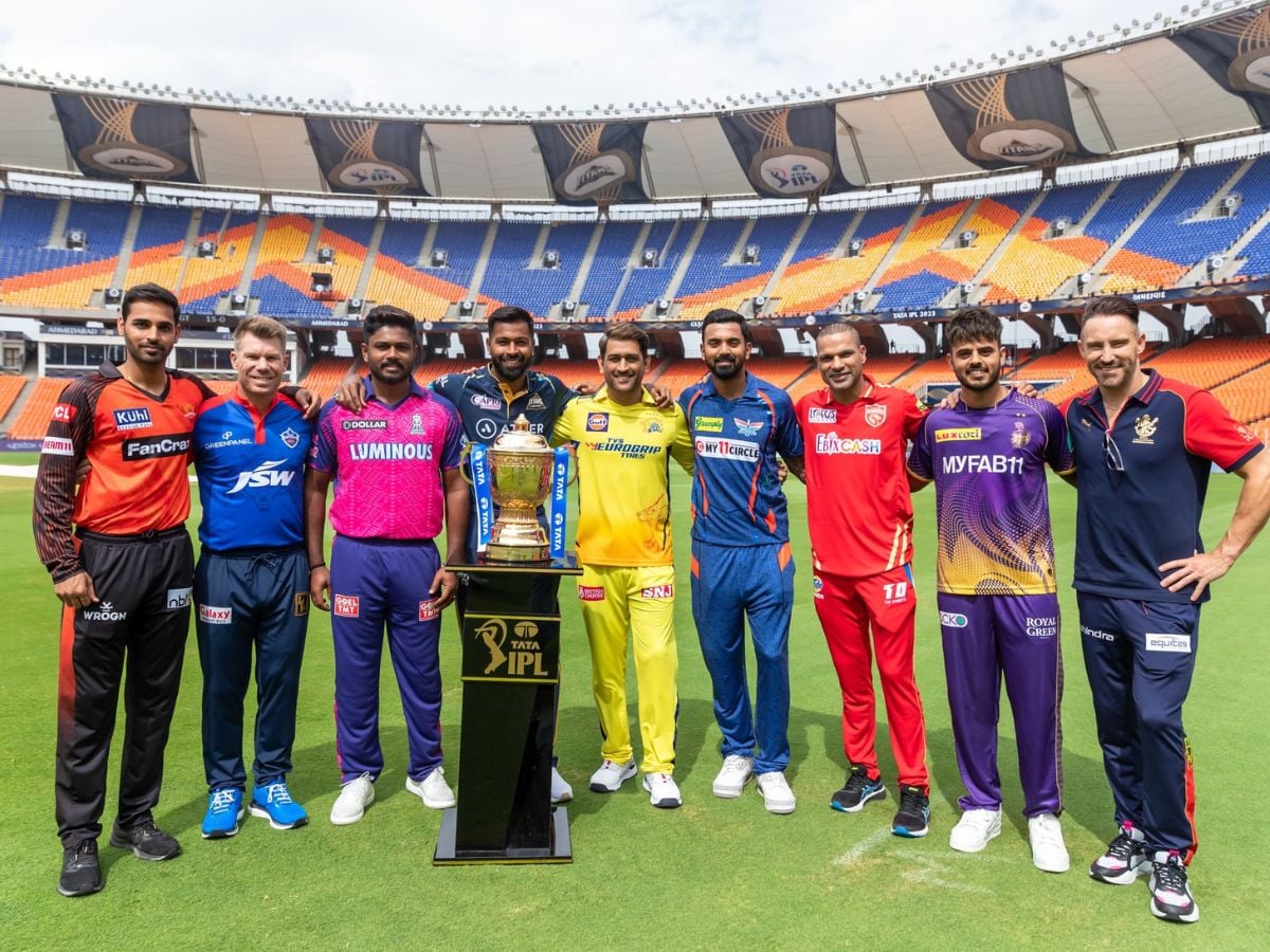 IPL 2023 Captains Photohoot Without MI