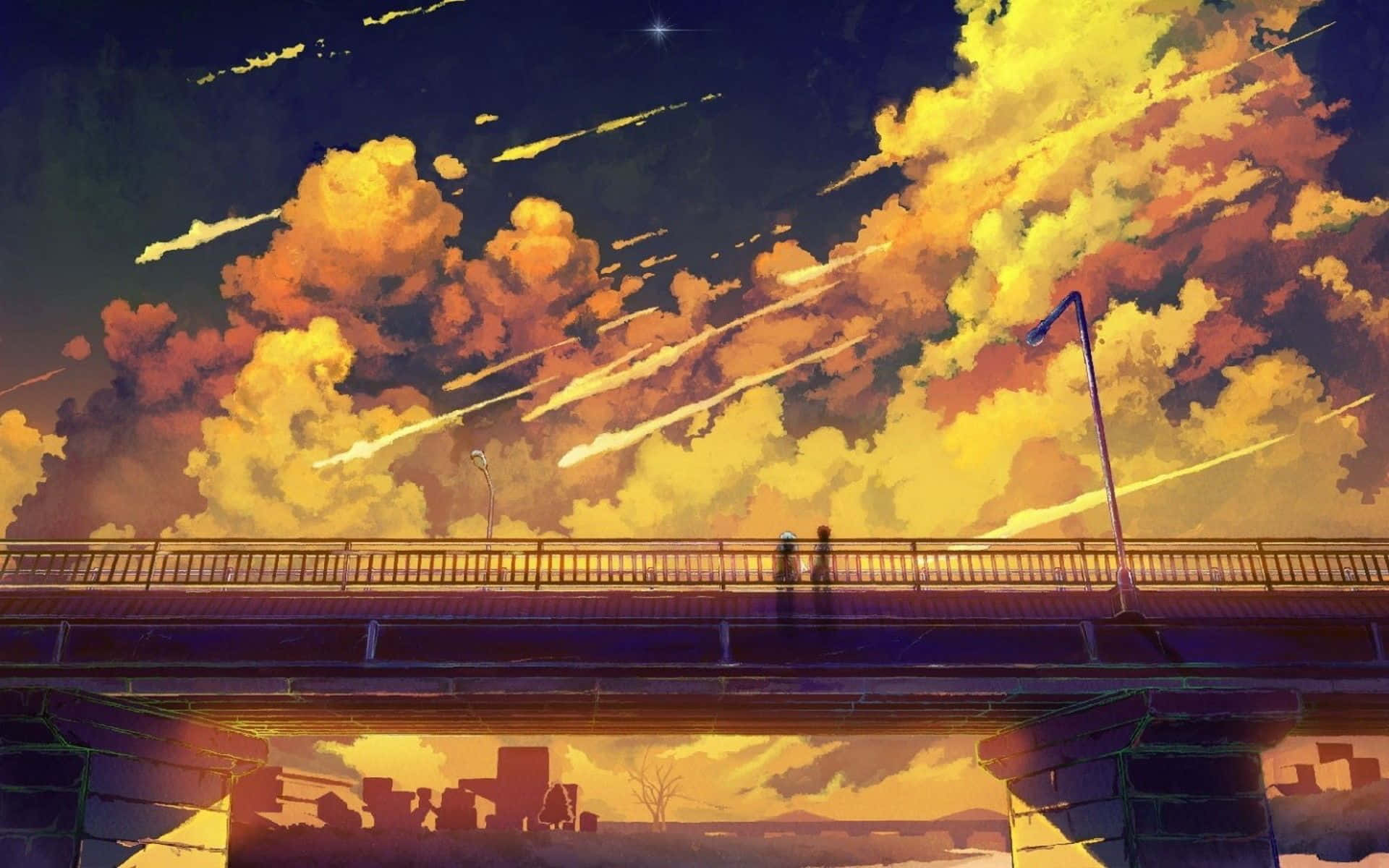 Yellow Anime Wallpaper