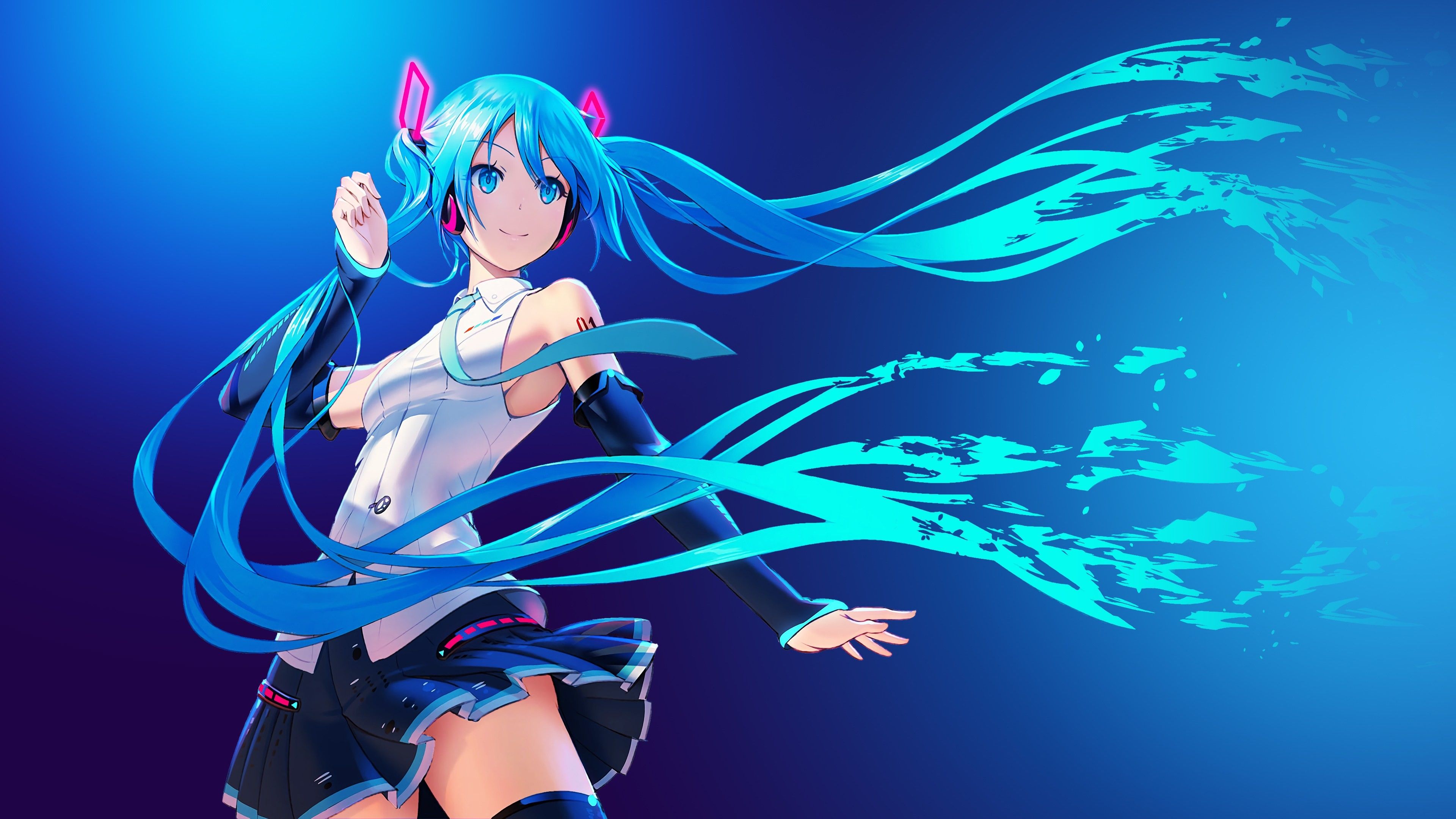 Blue Anime Wallpaper Free Blue