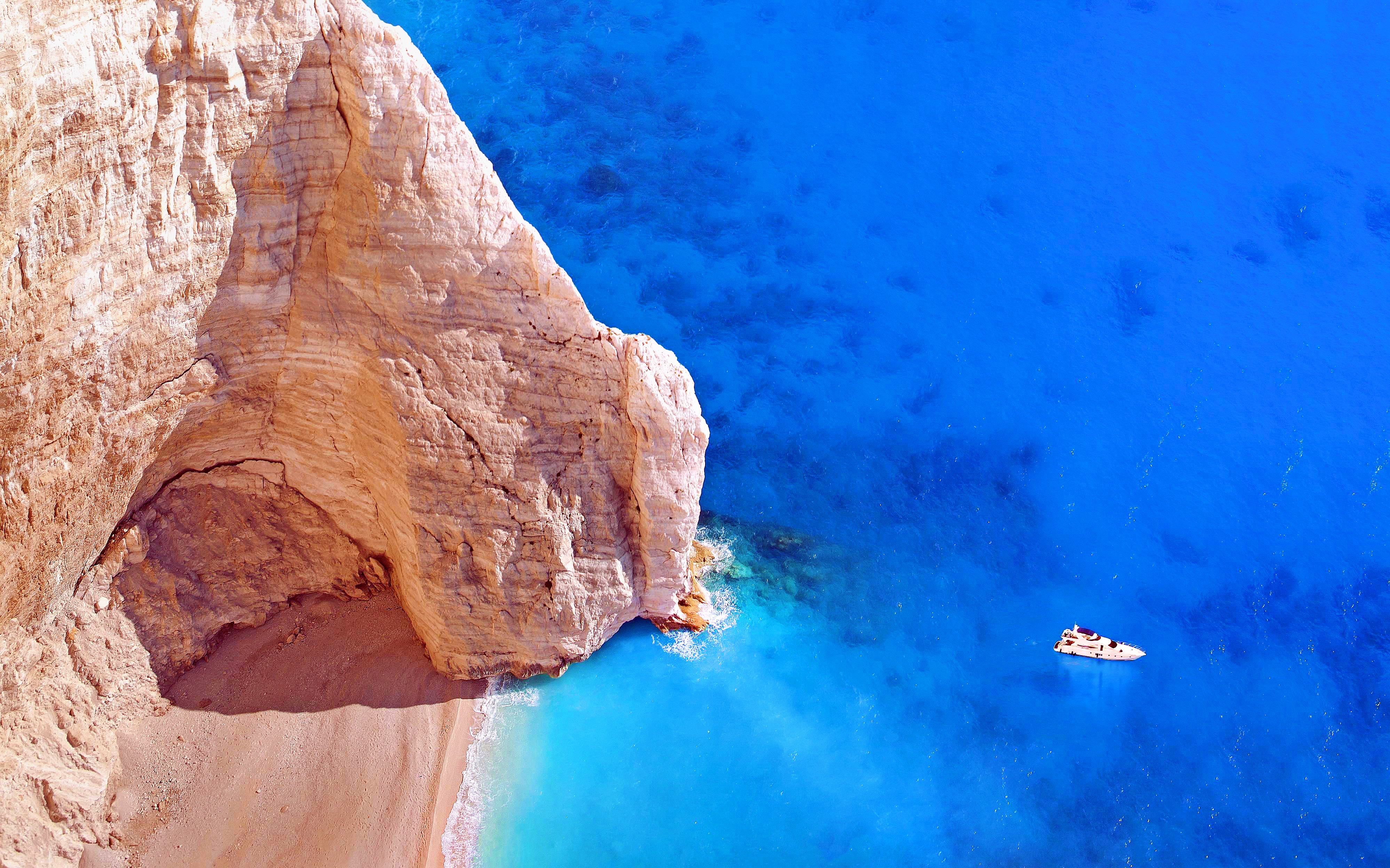 4K Greece Wallpaper and Background Image