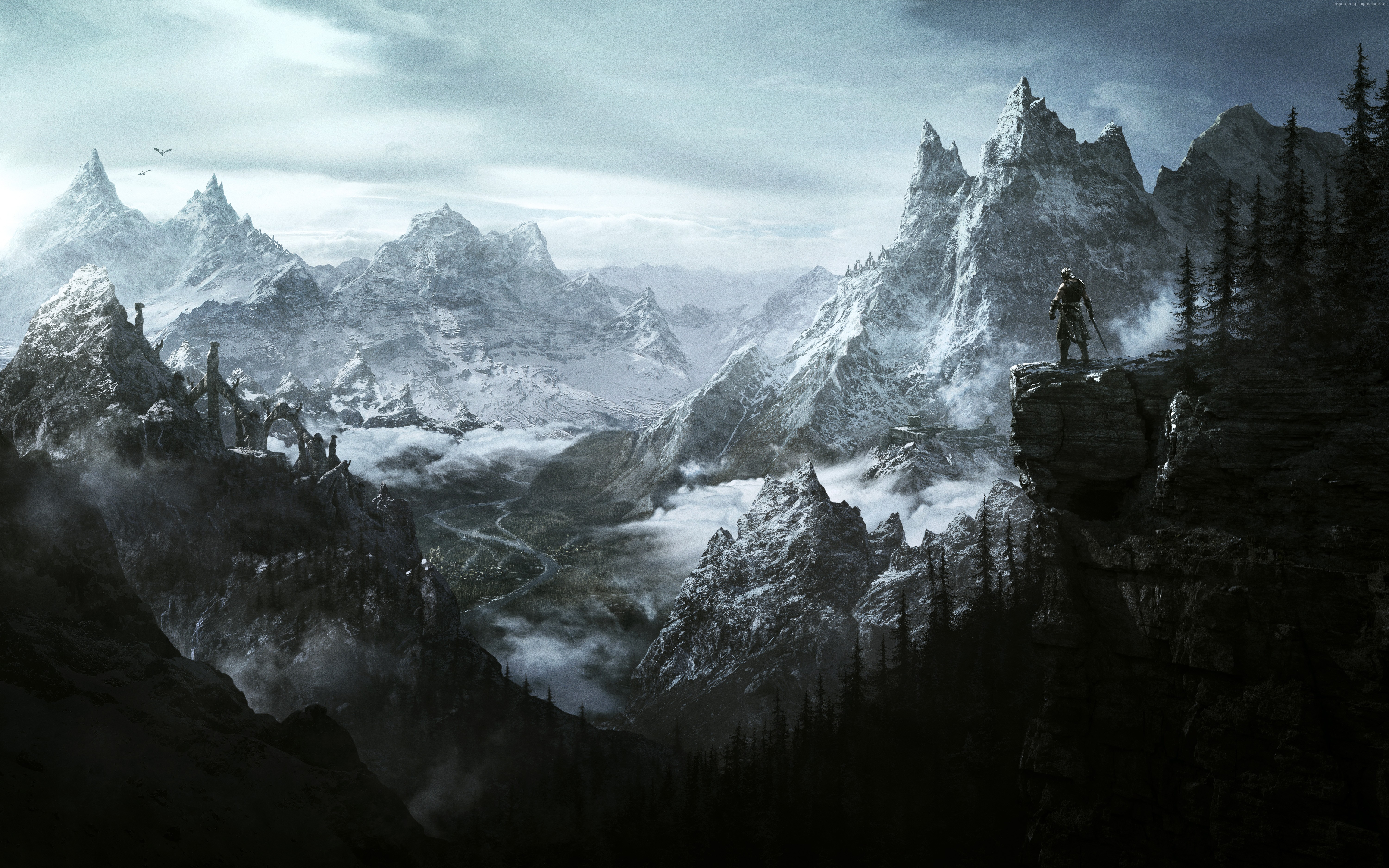 Skyrim 4K Wallpaper