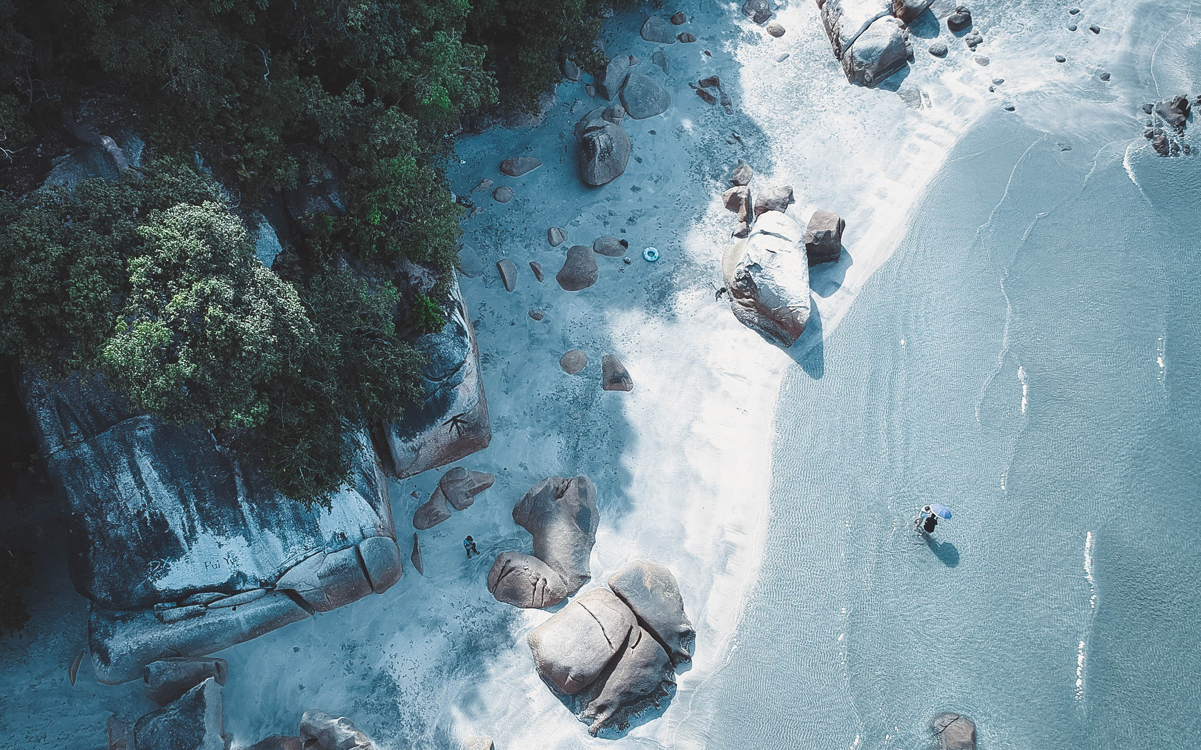 wallpaper for desktop, laptop. skyview ocean beach summer nature