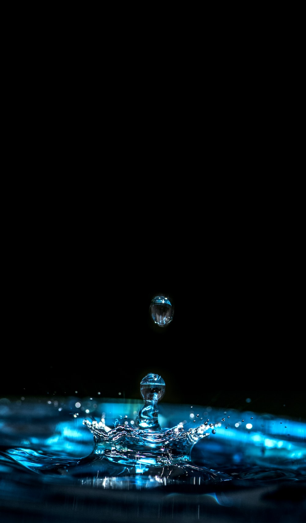 Black And Blue Background Picture