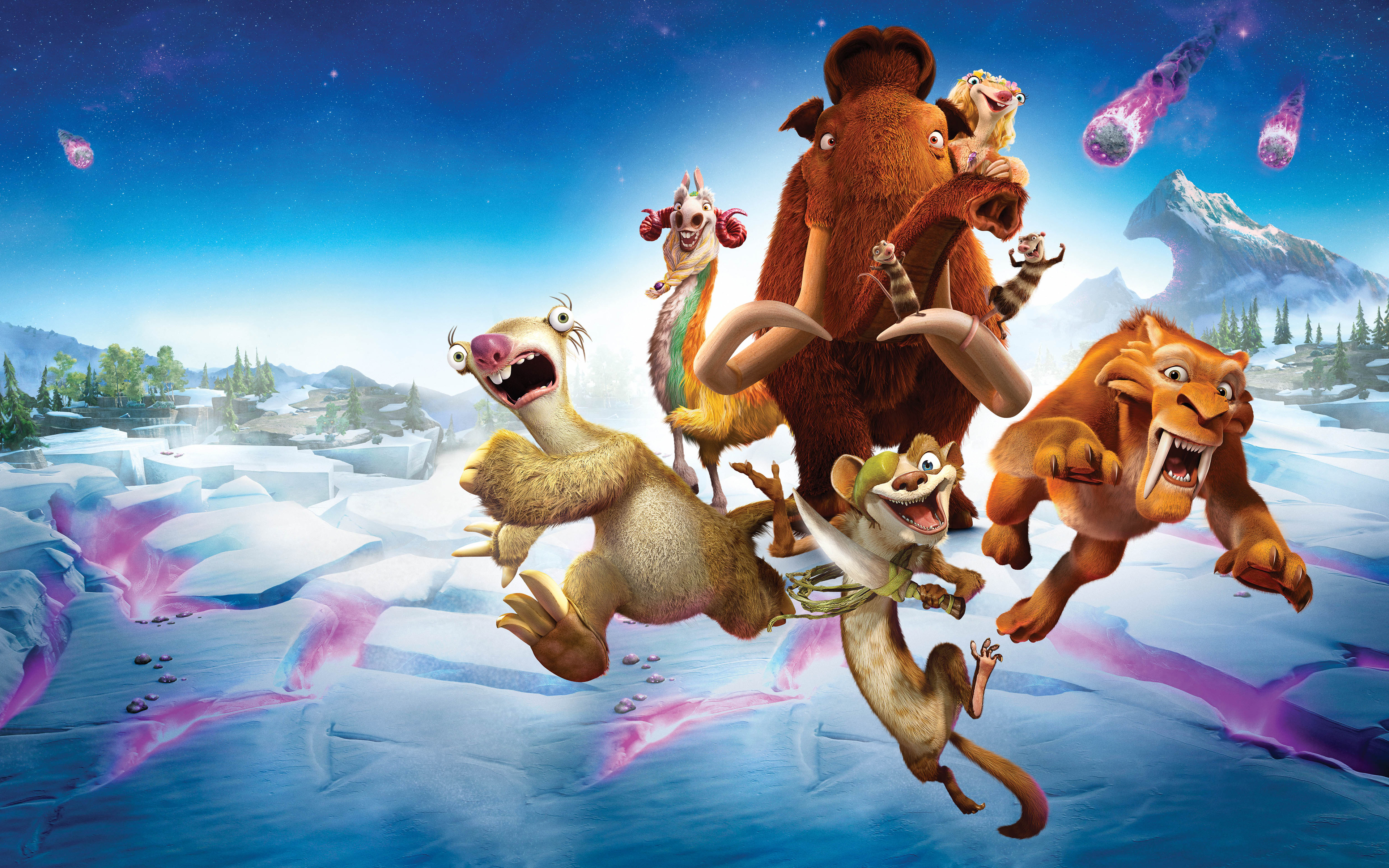 Ice Age Collision Course 5K 4K wallpaper