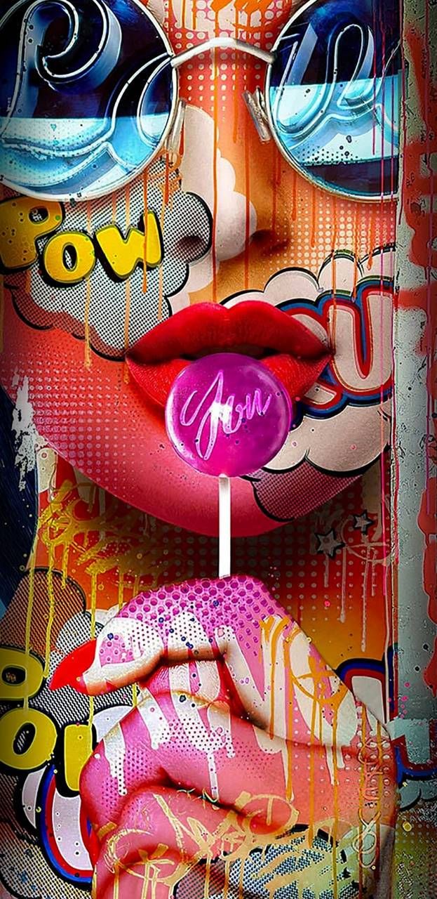 Pop Art Lolipop wallpaper