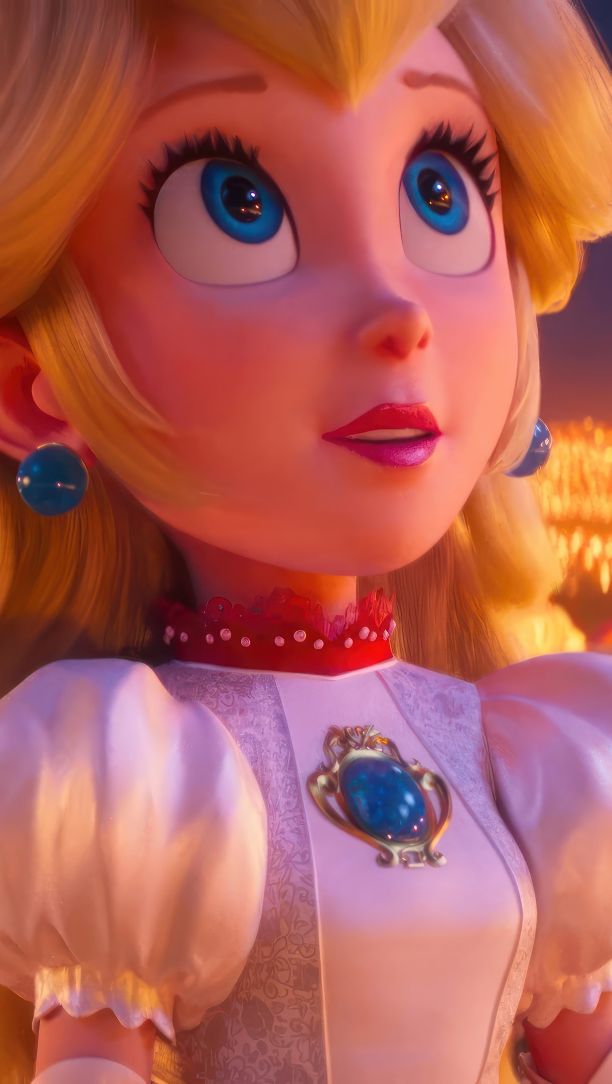 Princess Peach Super Mario Bros Movie Wallpaper 4k for iPhone and Mobile Phone