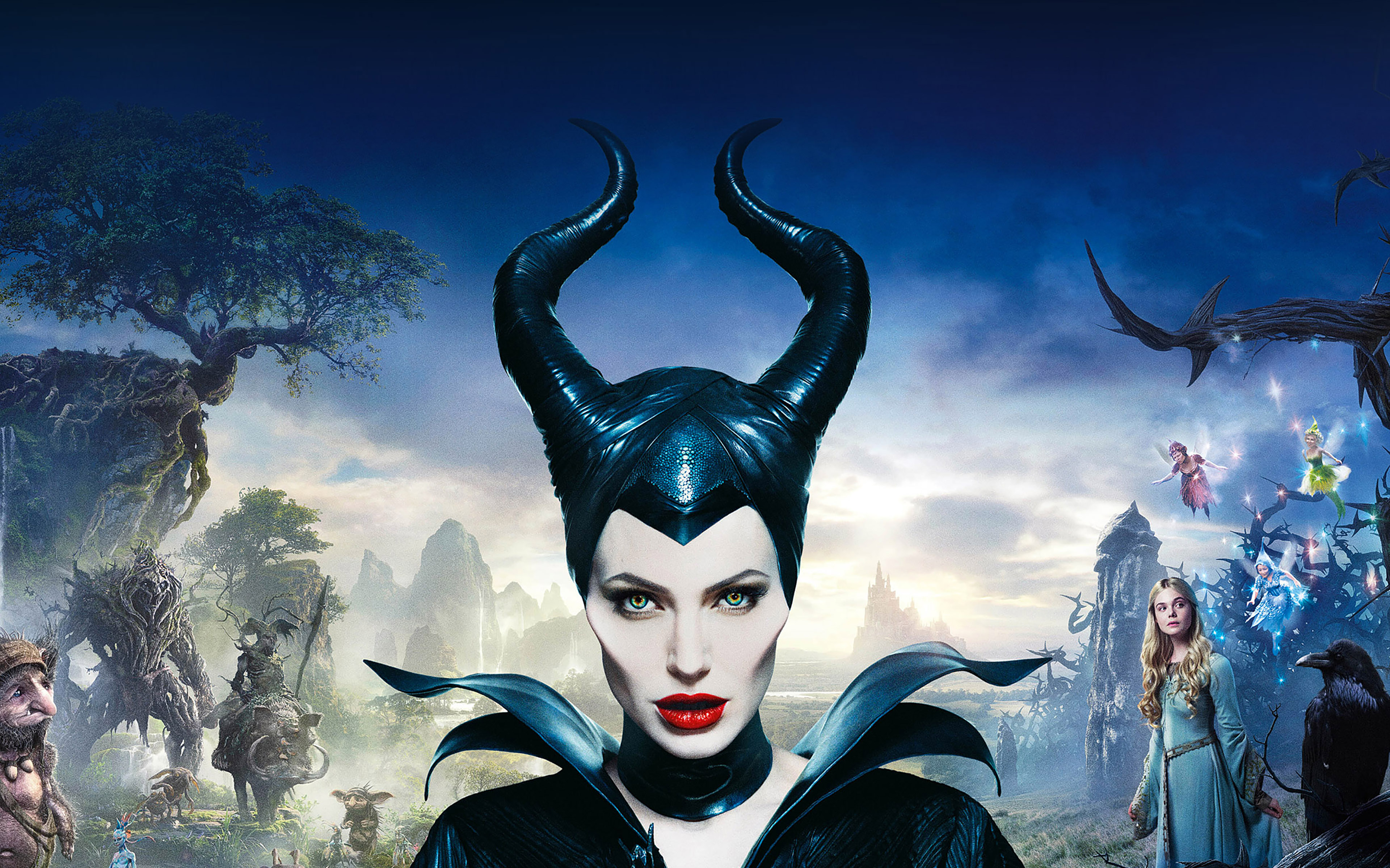 Angelina Jolie Maleficent Poster