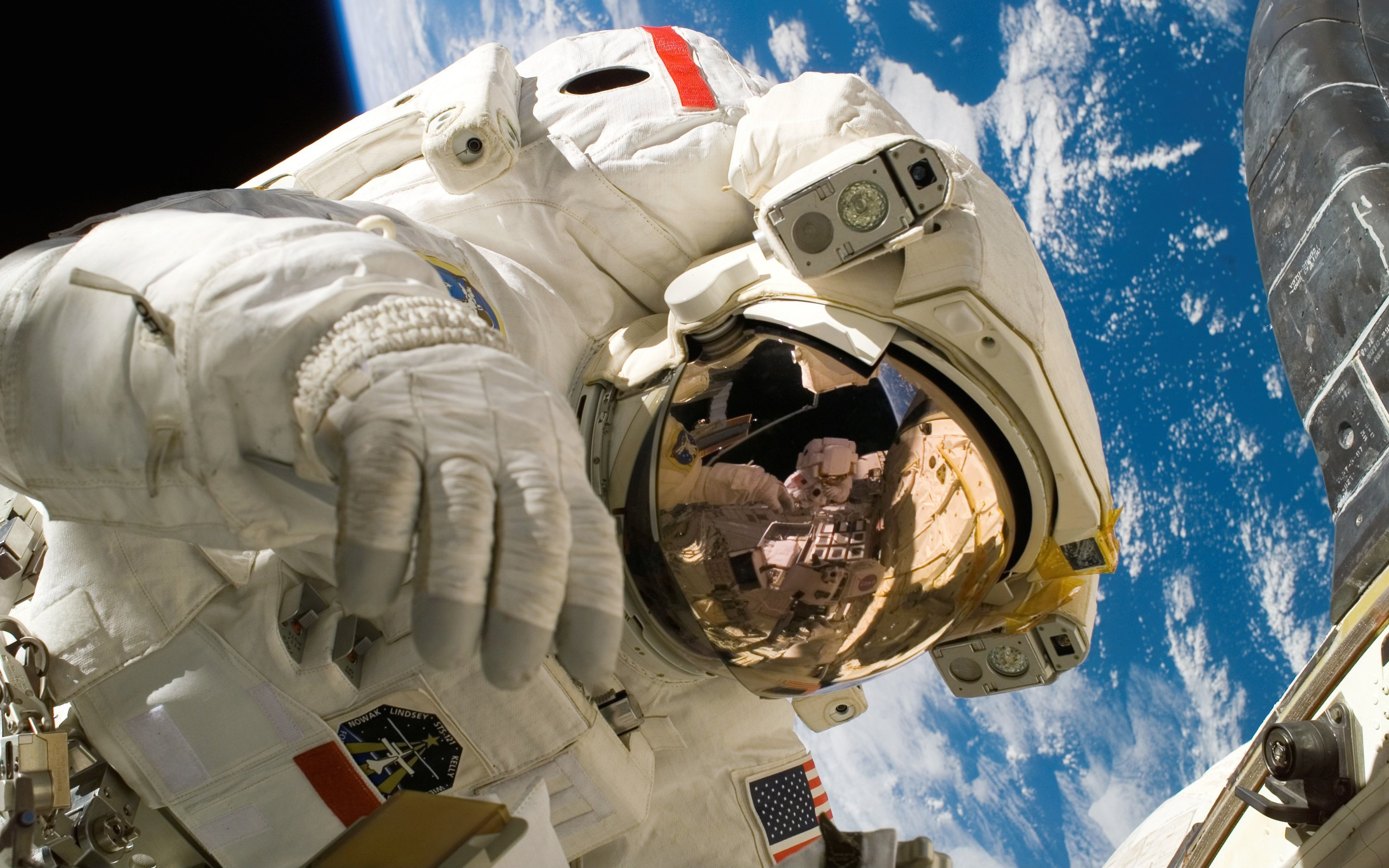 Wallpaper 4k NASA USA Astronaut HD