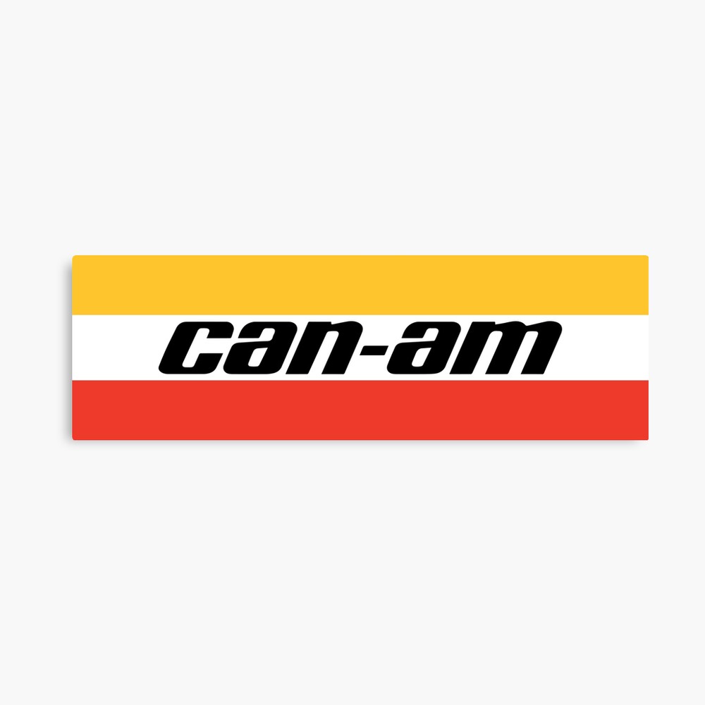 Can Am Retro Logo Poster