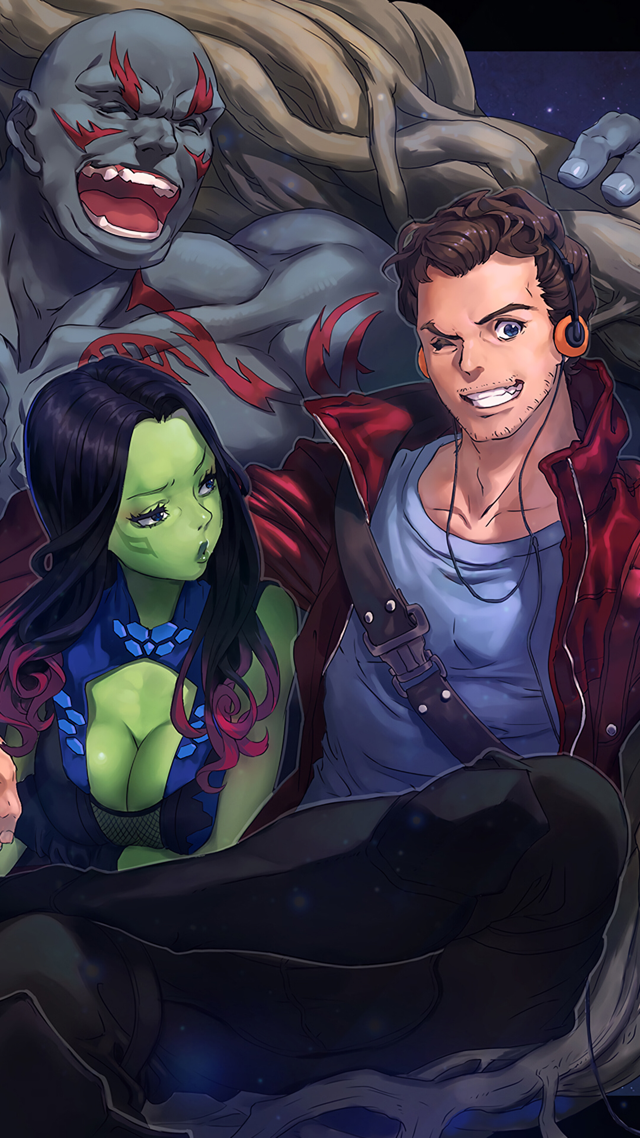 Guardians of the Galaxy, Members, 4k Gallery HD Wallpaper