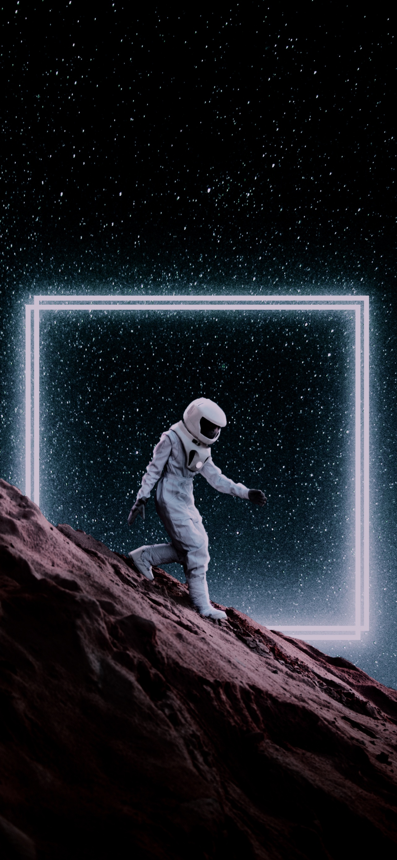 Spaceman Wallpaper 4K, Astronaut, Fantasy, Illustration