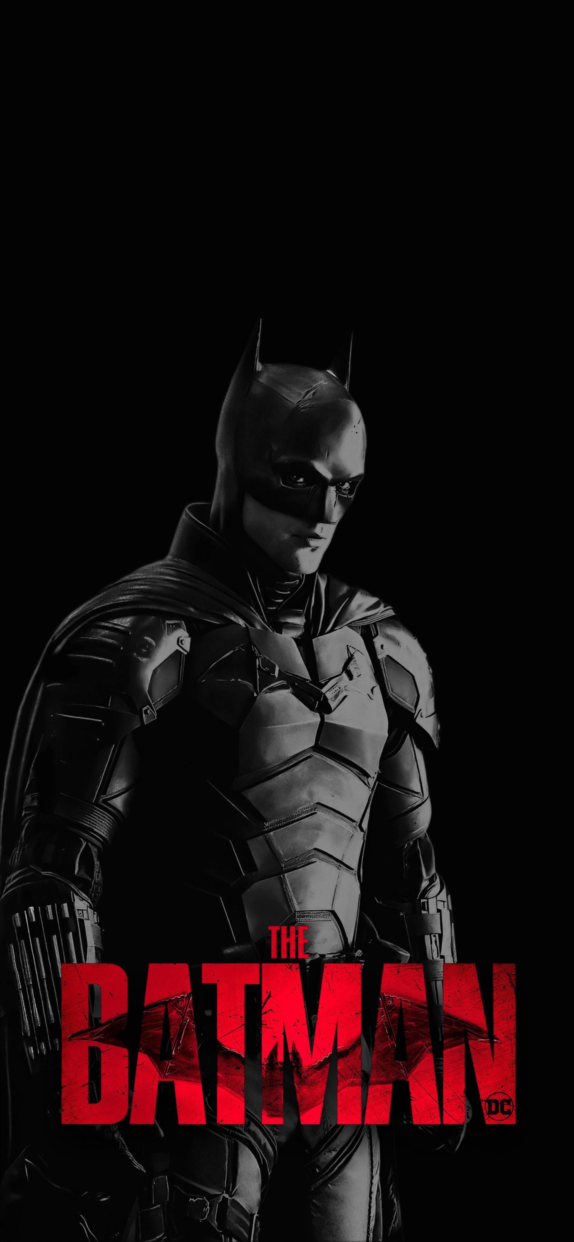 Batman wallpaper I made for IOS 16