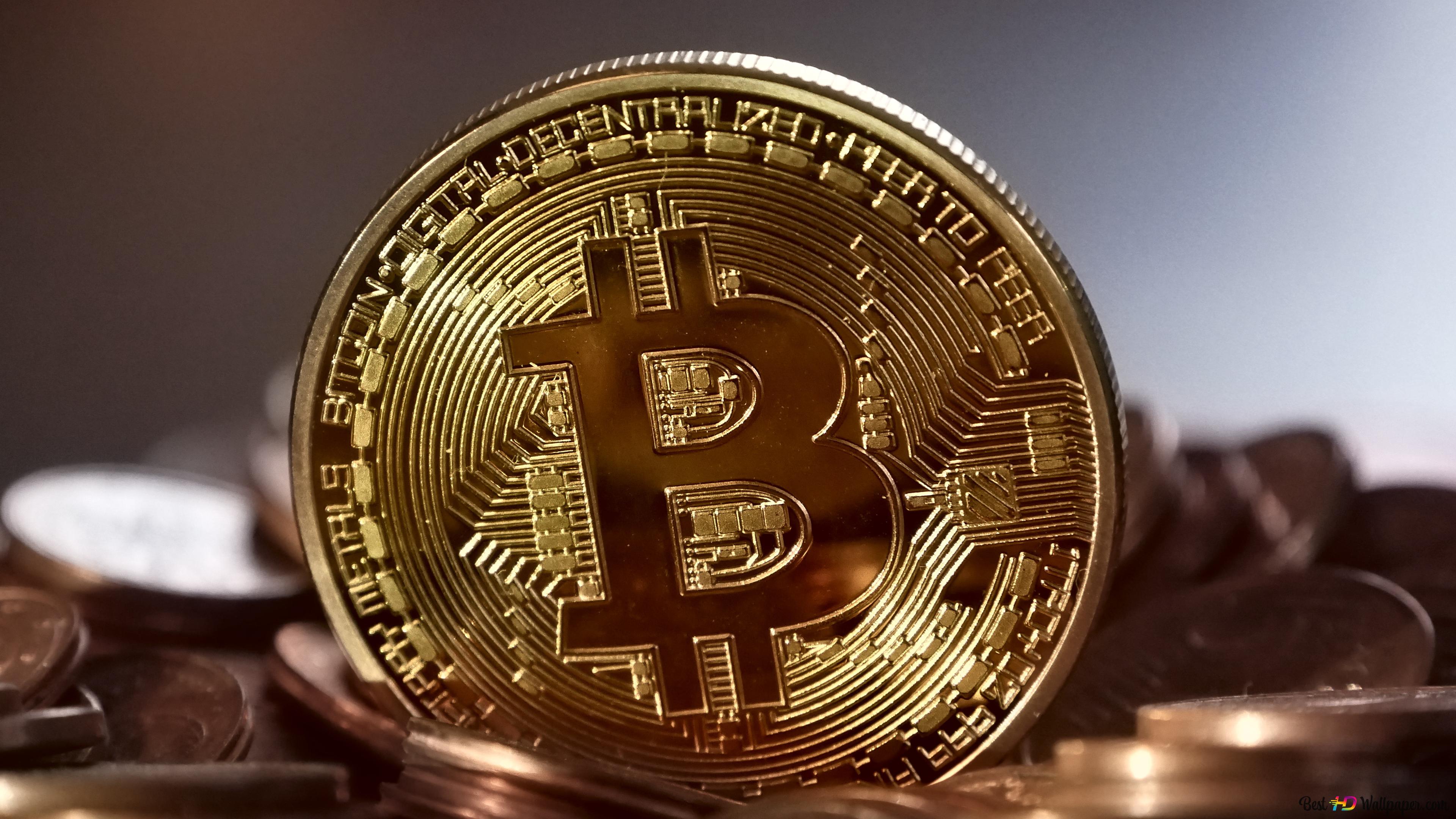 New economi bitcoin 4K wallpaper download