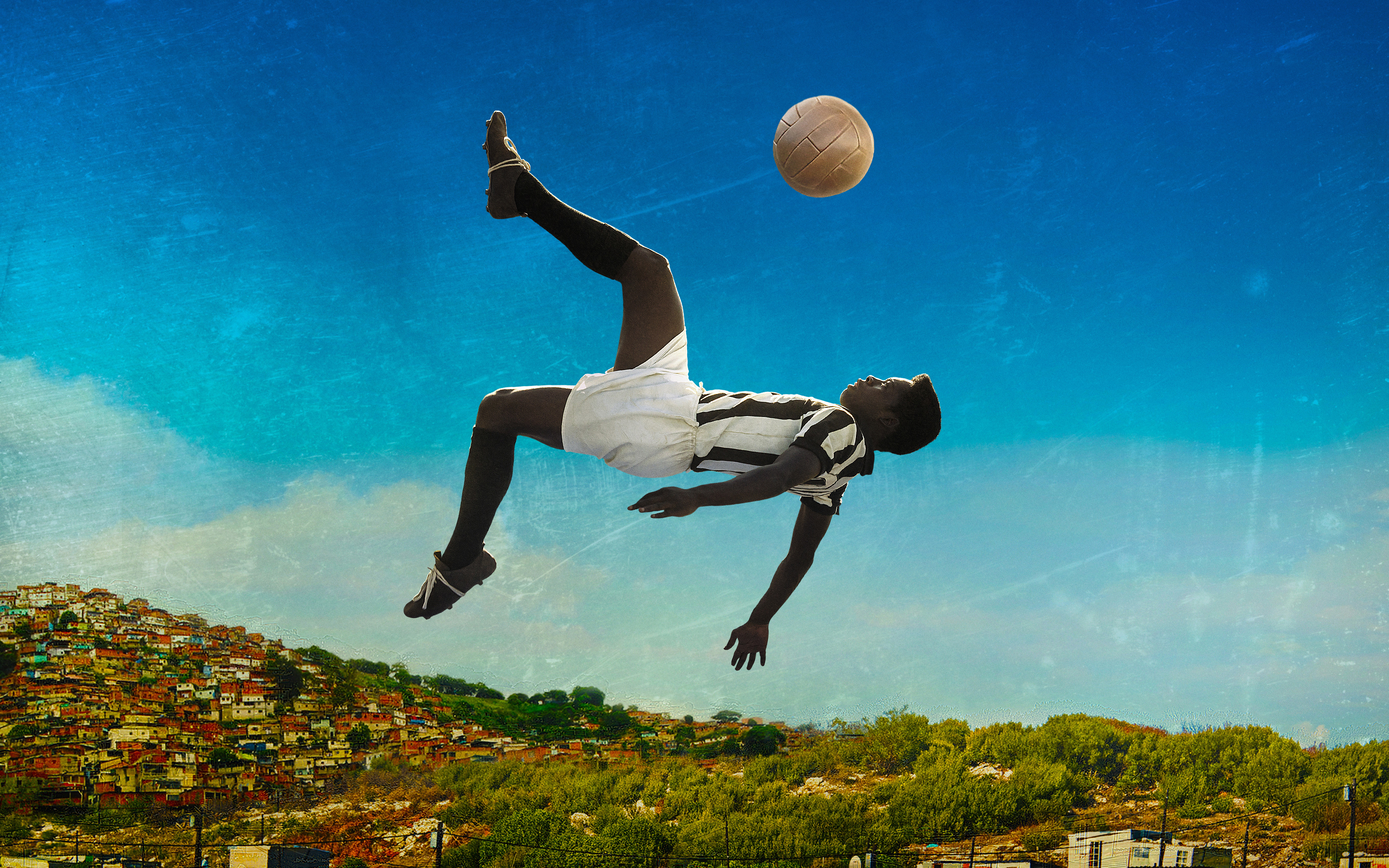 Wallpaper 4k Pele Birth of a Legend 4K