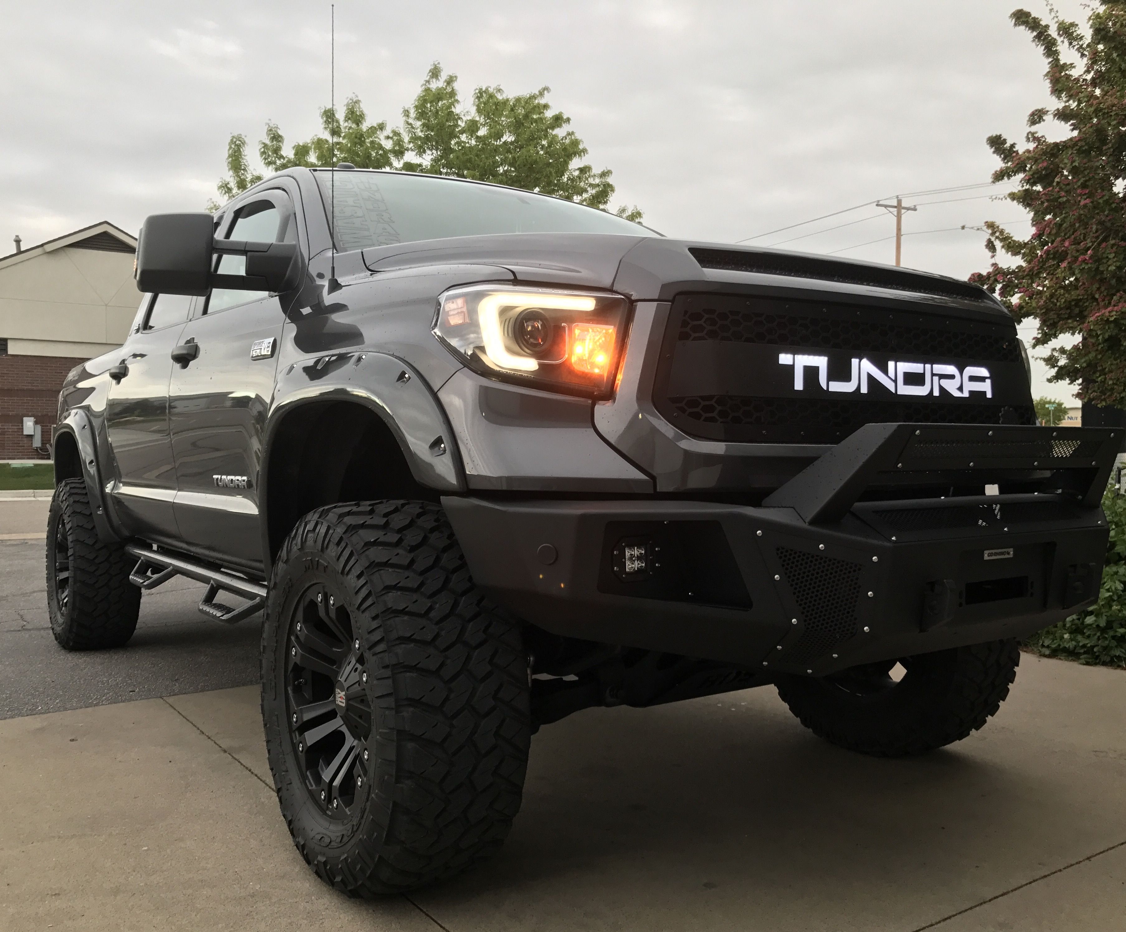 Toyota Tundra supercharged with go