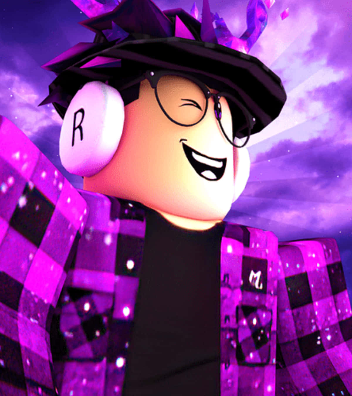 Download Purple Themed Roblox PFP