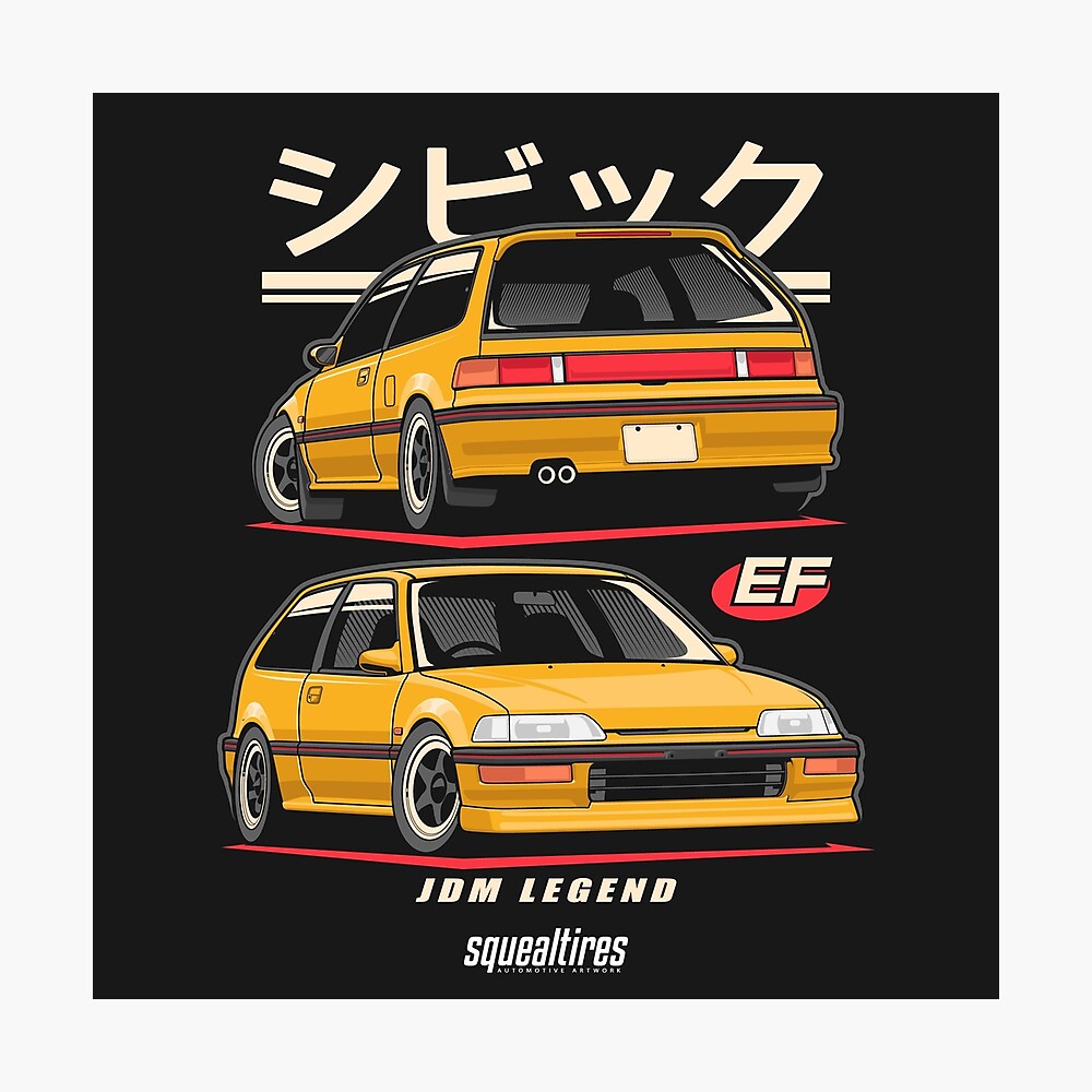 Civic EF Poster