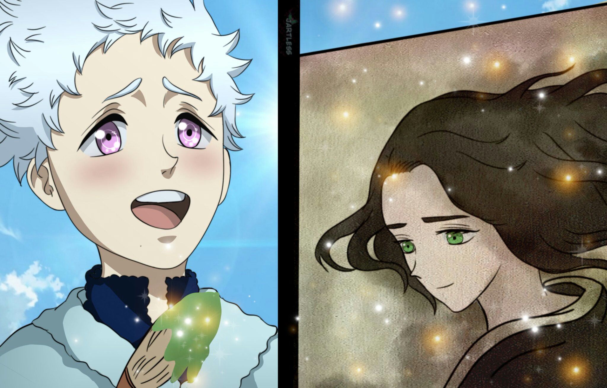 Rill Boismortier e Chamy -Black Clover