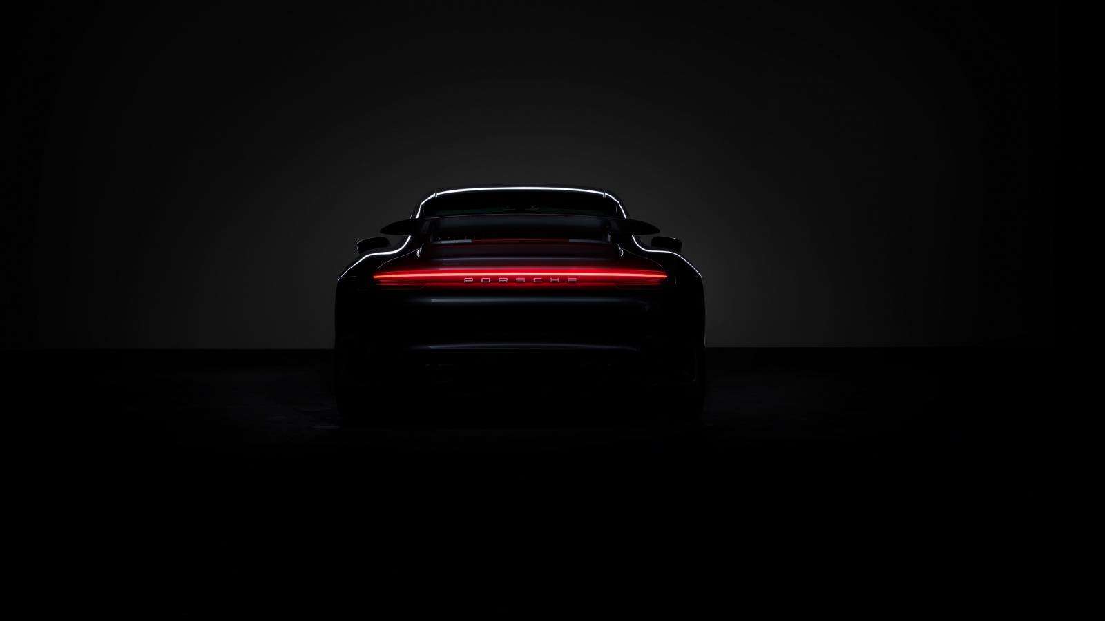 Porsche 911 Turbo S Wallpaper 4K, Black