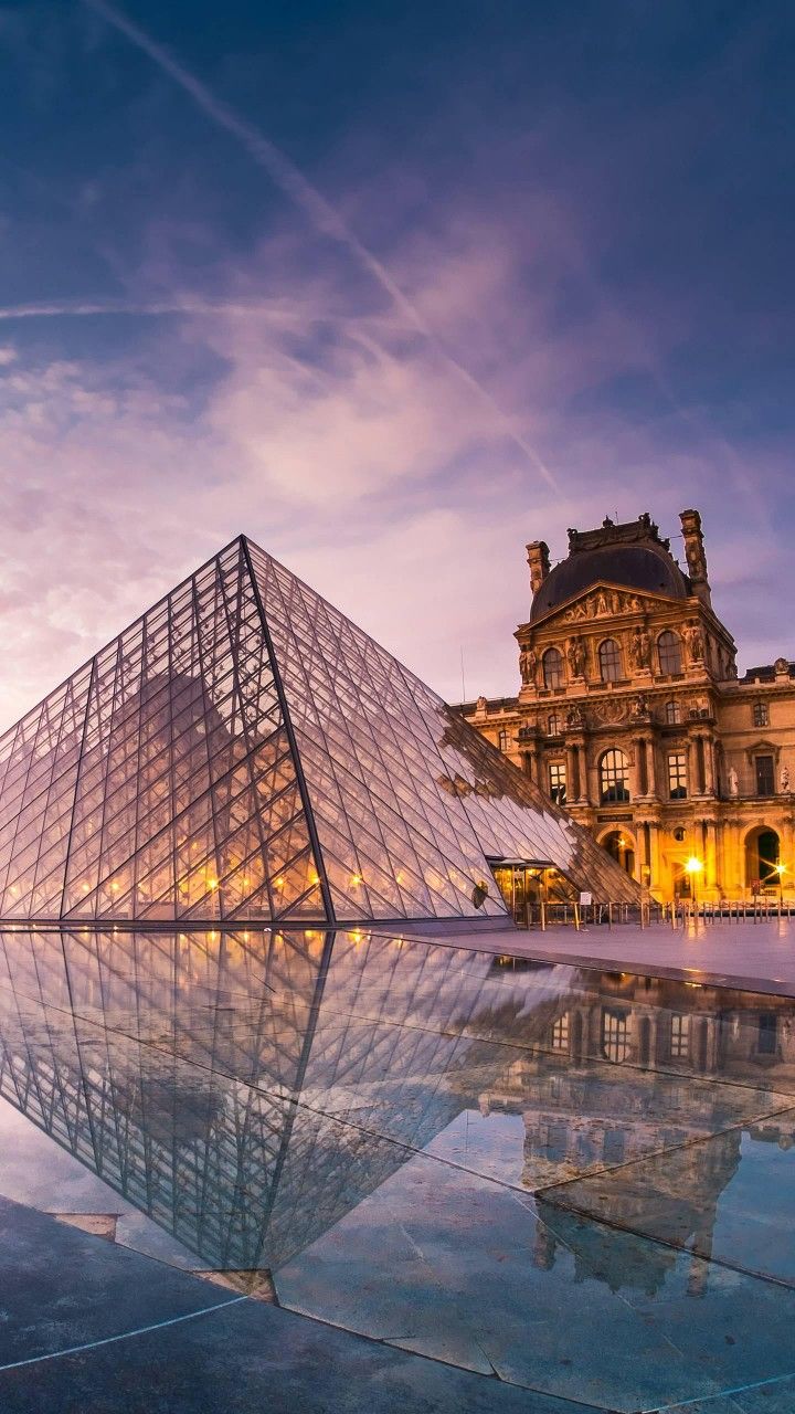 Louvre, Paris. Lindas paisagens