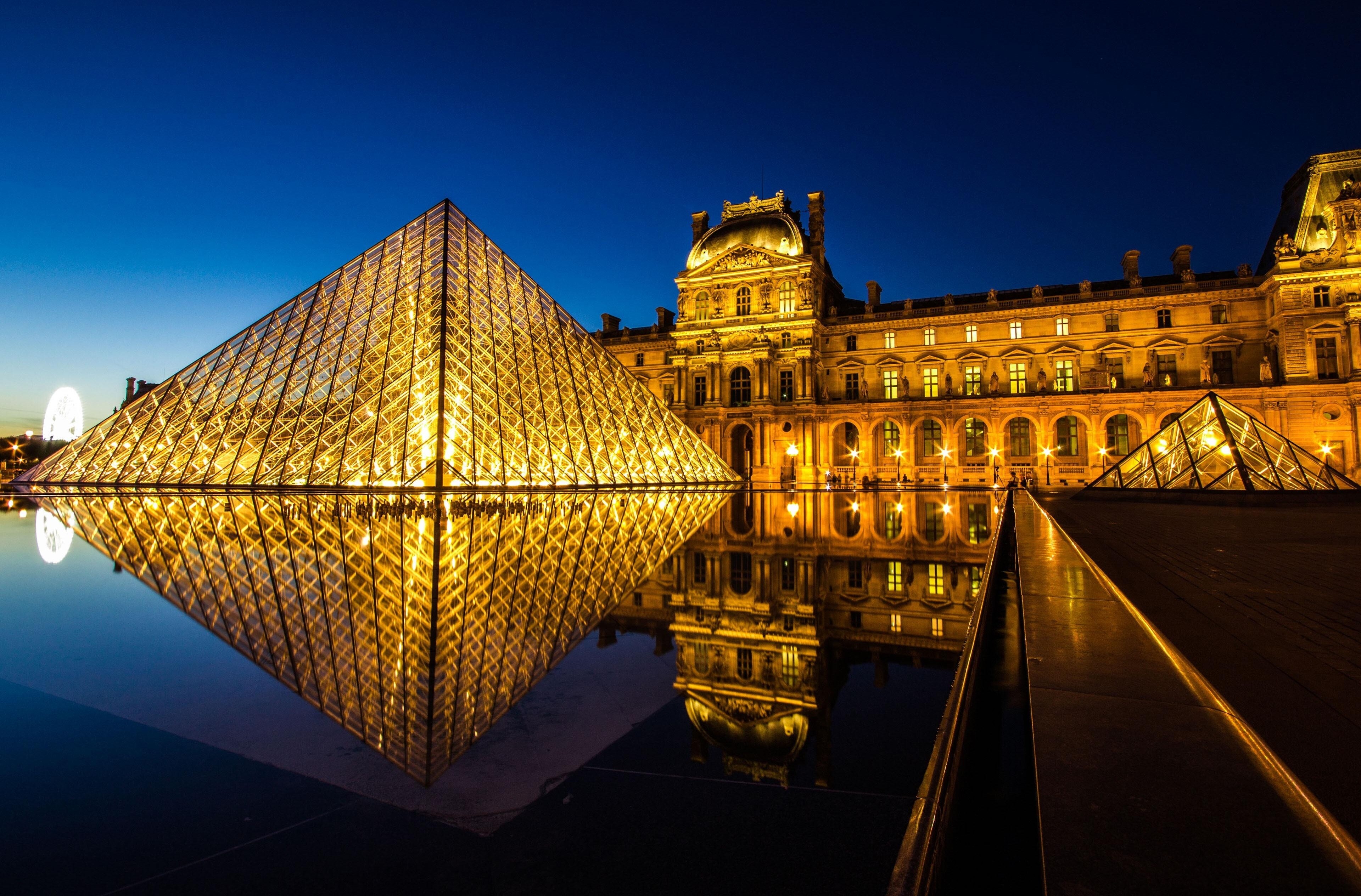 3840x2530 louvre museum 4k best