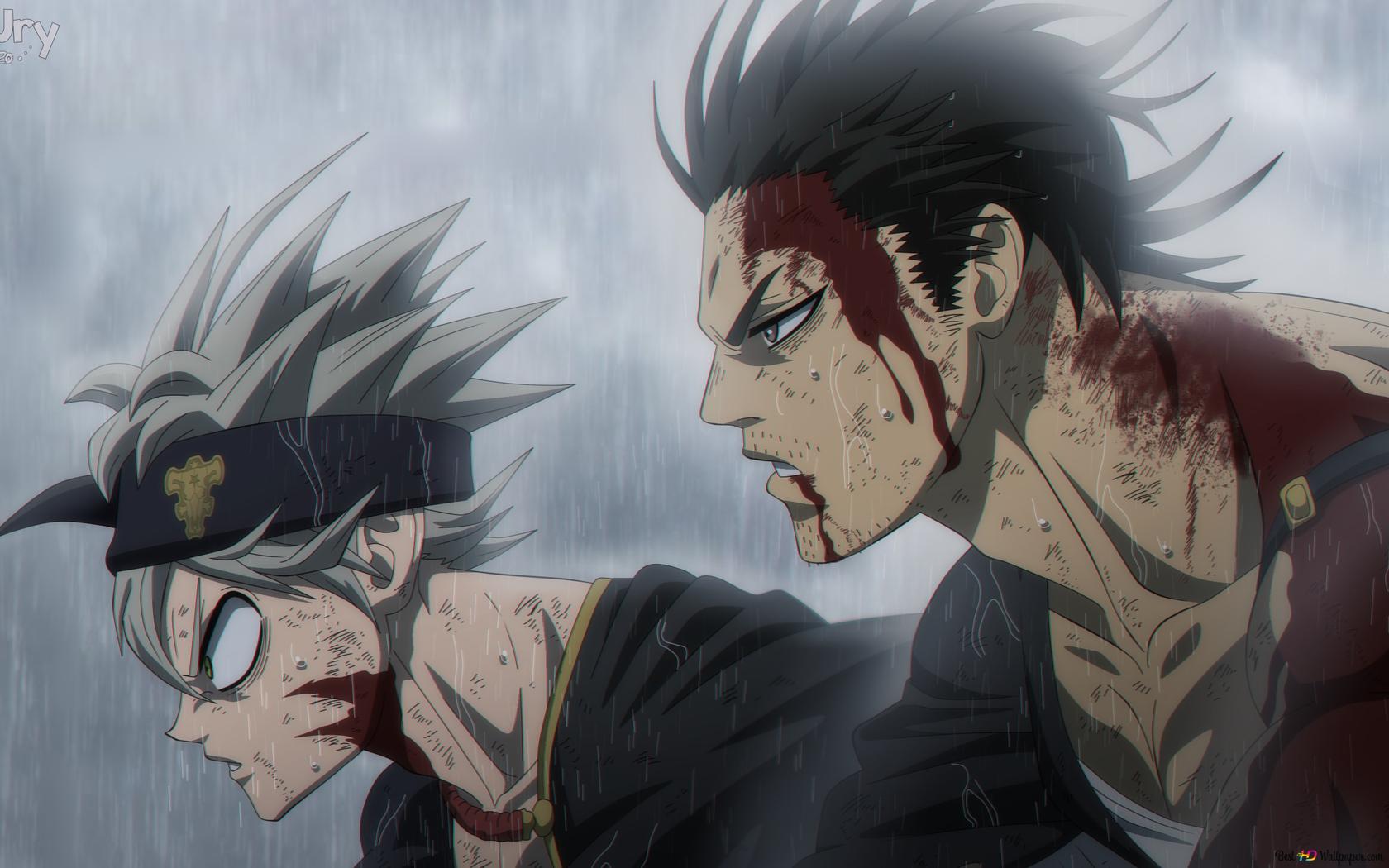 Asta & Yami Fight Together 2K wallpaper