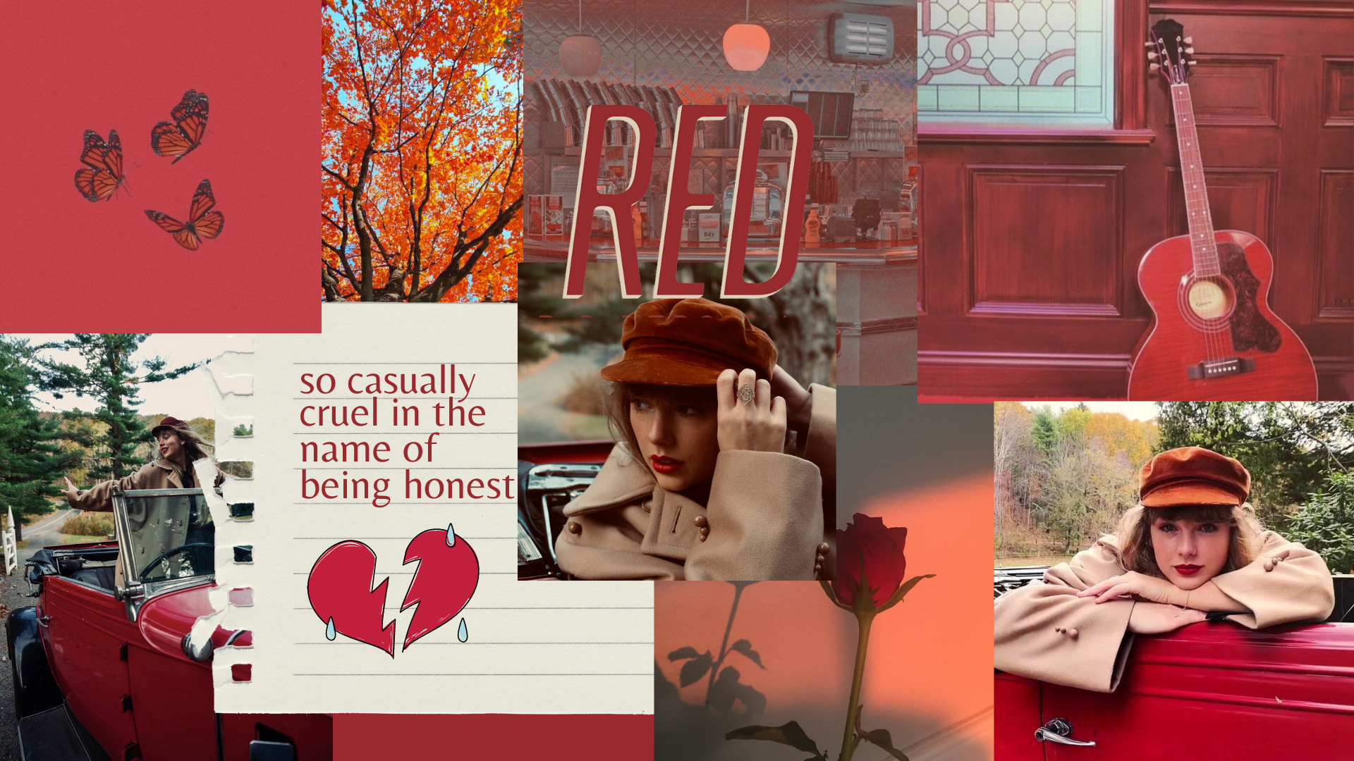 red wallpaper for phone and laptop