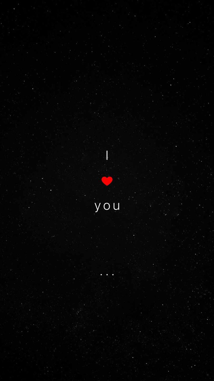 I Love You 4K iPhone Wallpaper
