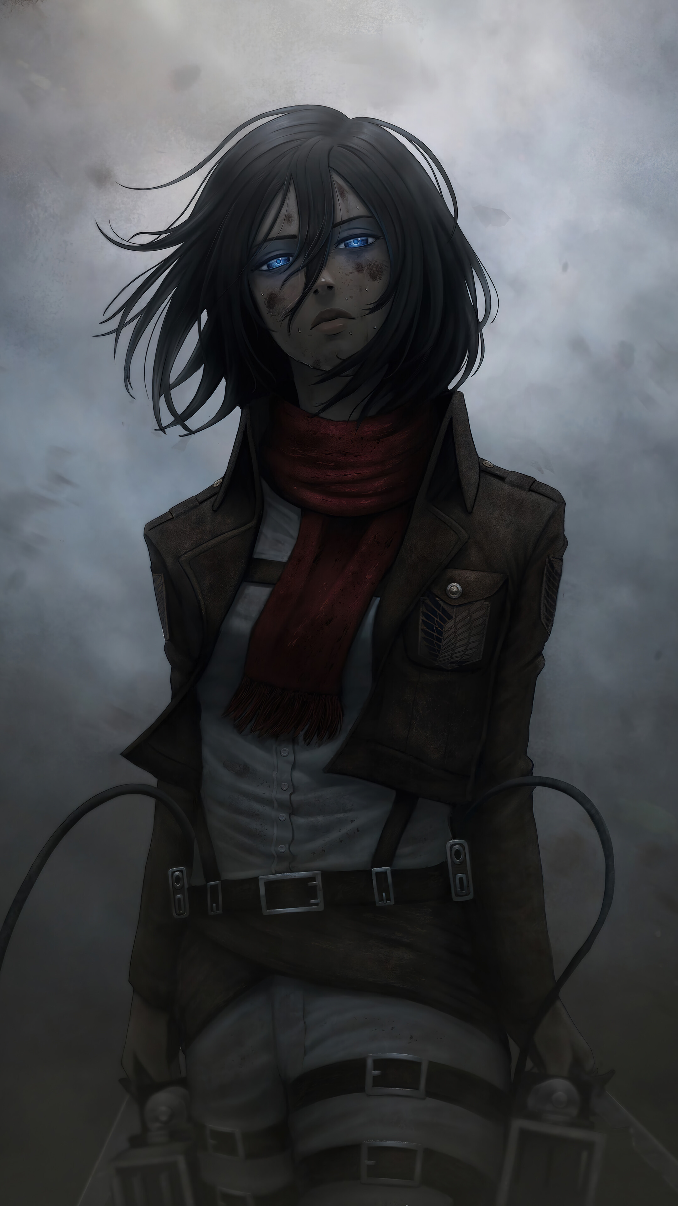 Mikasa Ackerman iPhone Wallpaper