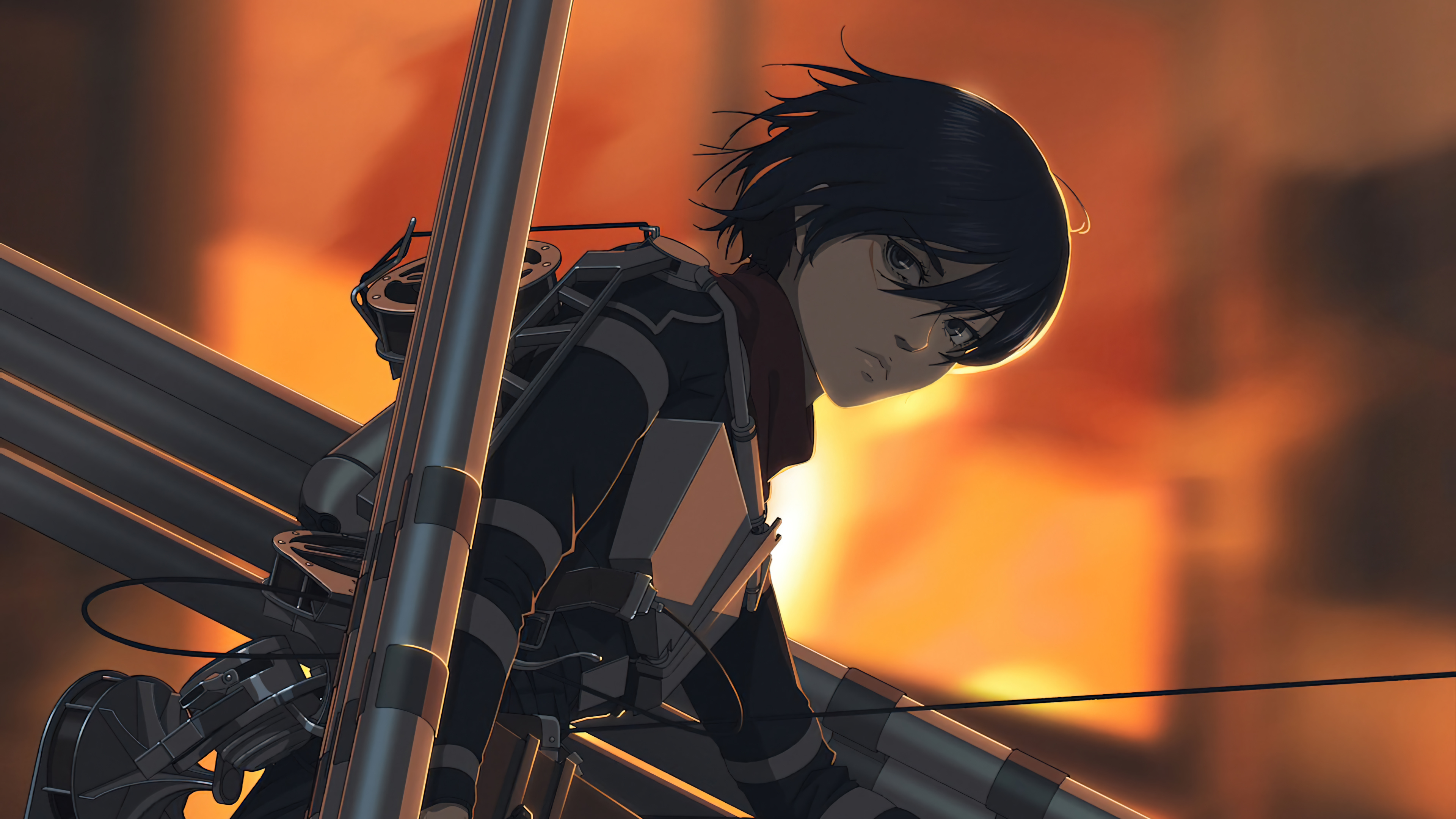 Mikasa Ackerman 4K Wallpapers - Wallpaper Cave