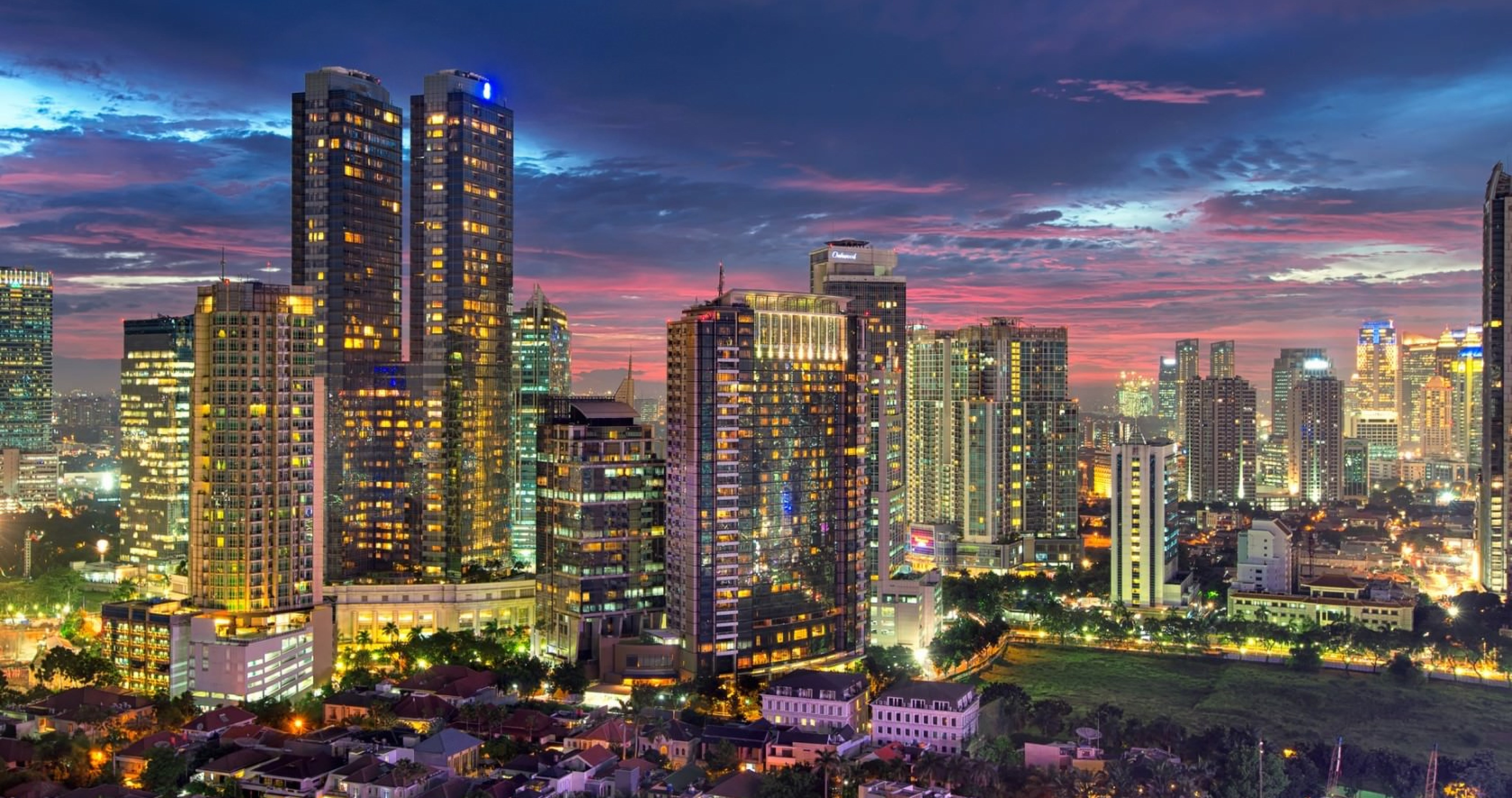 jakarta indonesia 4k ultra HD wallpaper