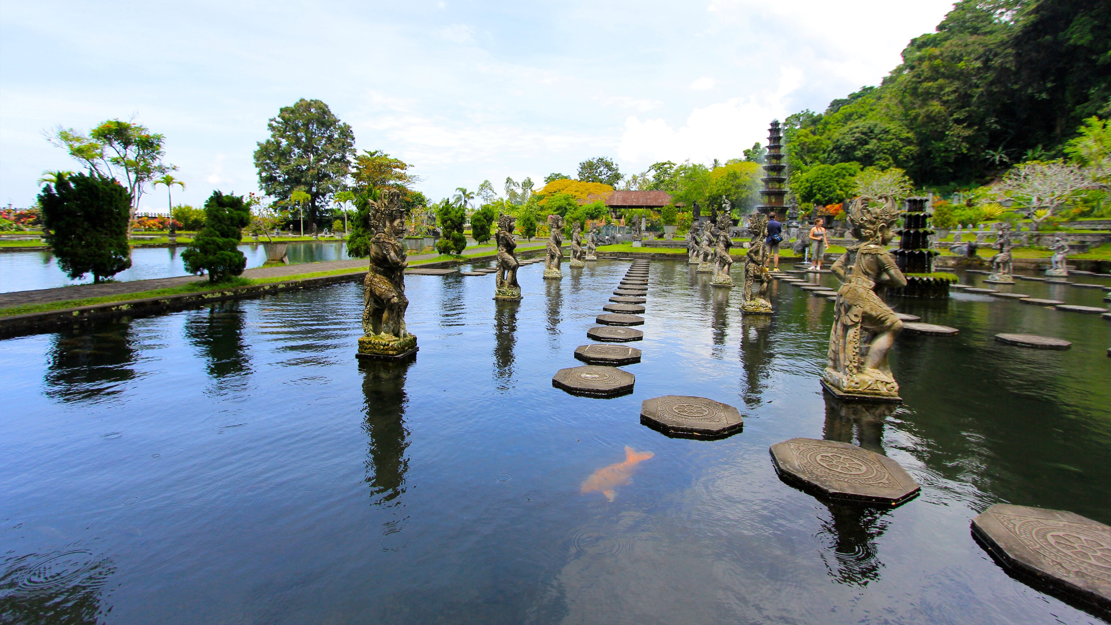 Tirta Gangga Tourist Place in Bali