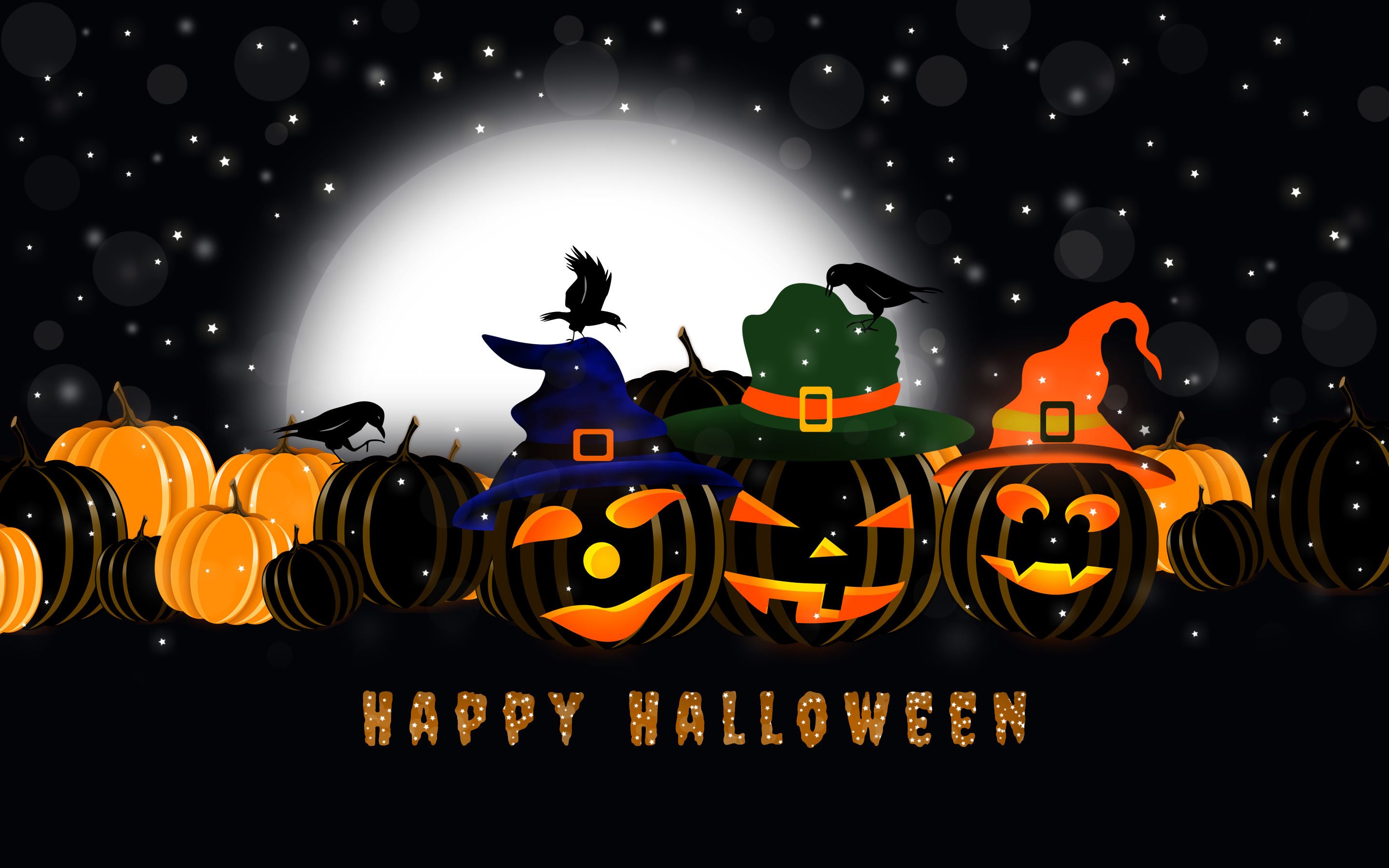 HD desktop wallpaper: Halloween, Pumpkin, Holiday, Jack O' Lantern, Happy Halloween download free picture