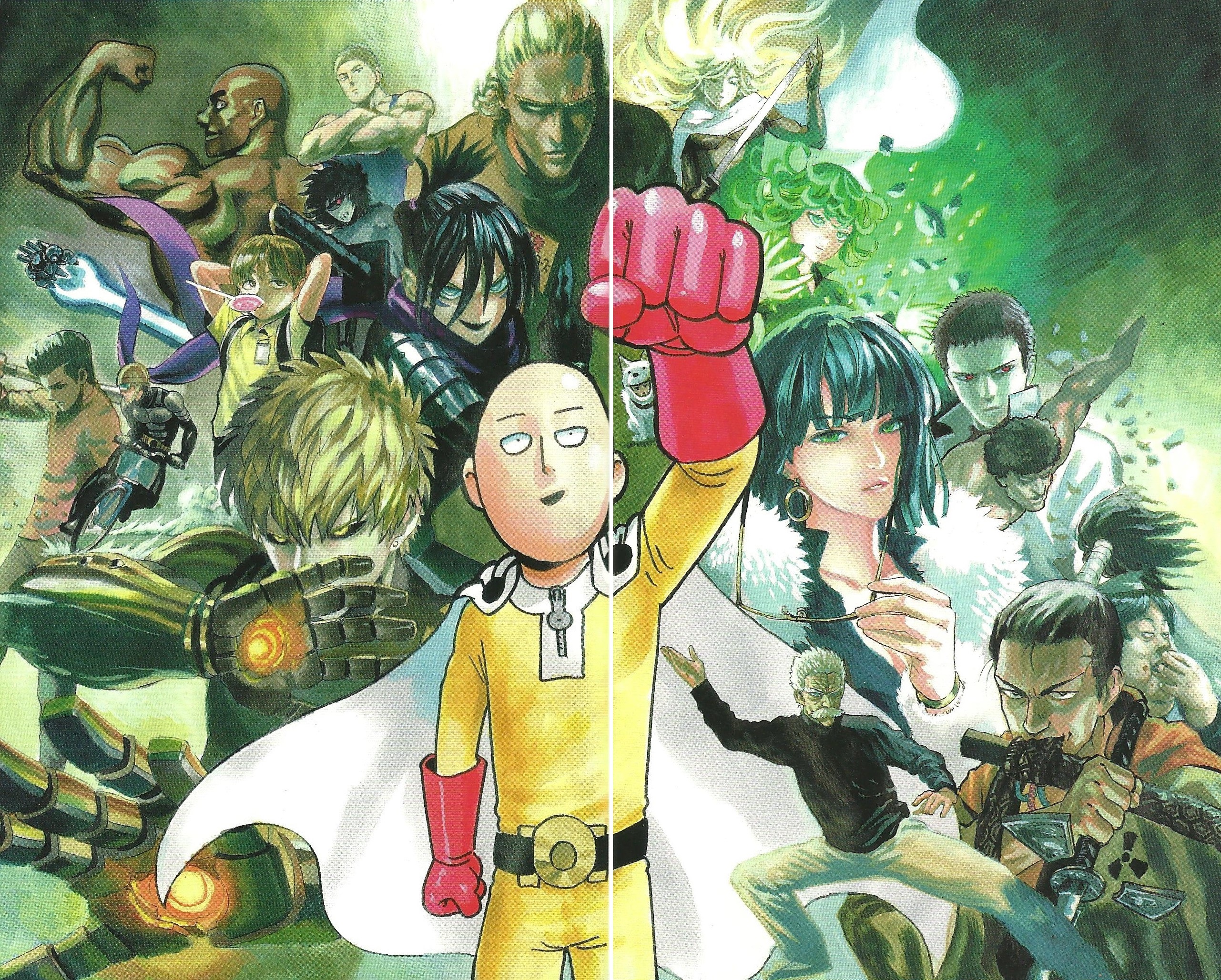 One Punch Man, Yusuke Murata, Saitama