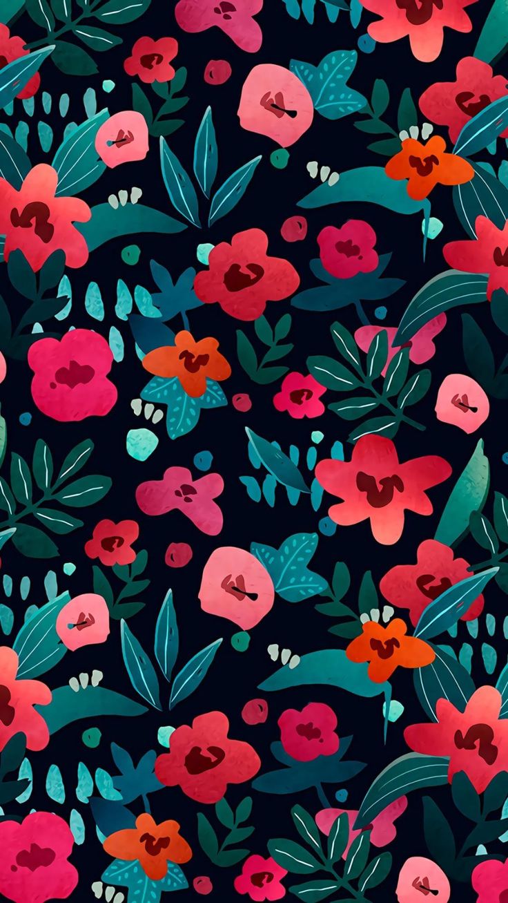 Flowers & Plants Phone Wallpaper