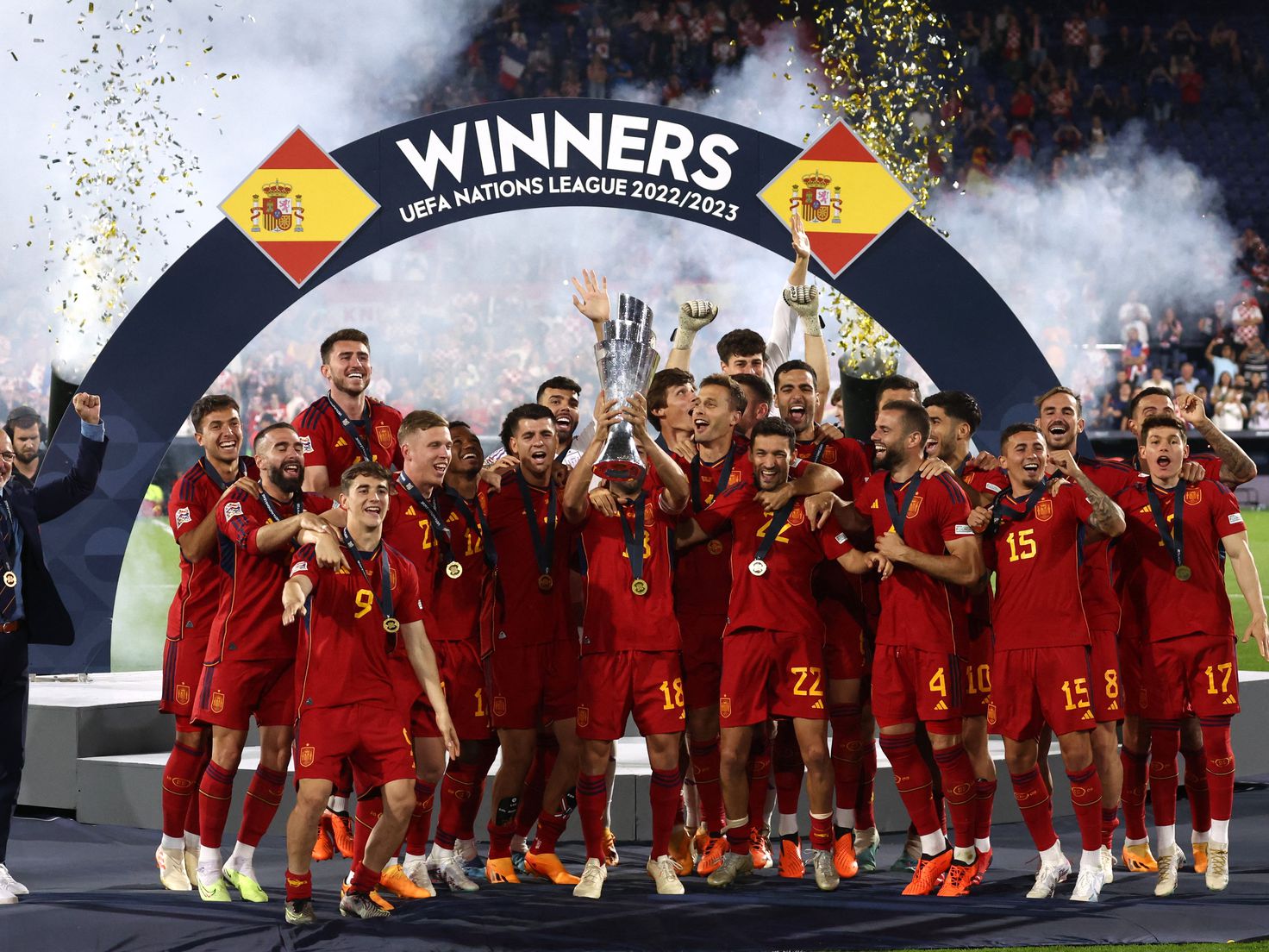 Croatia vs Spain, summary: Carvajal