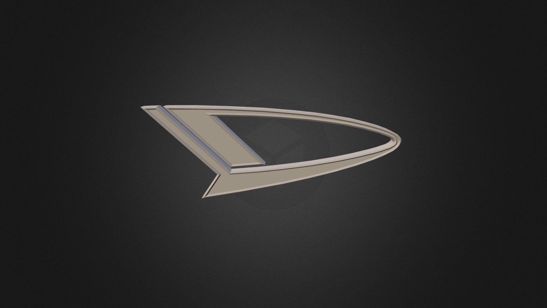 Daihatsu Logo Free 3D model