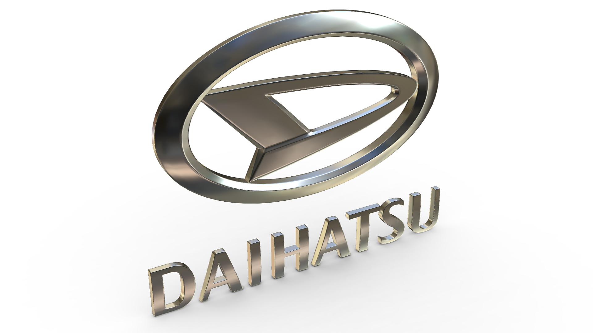 STL file daihatsu logo・3D print design
