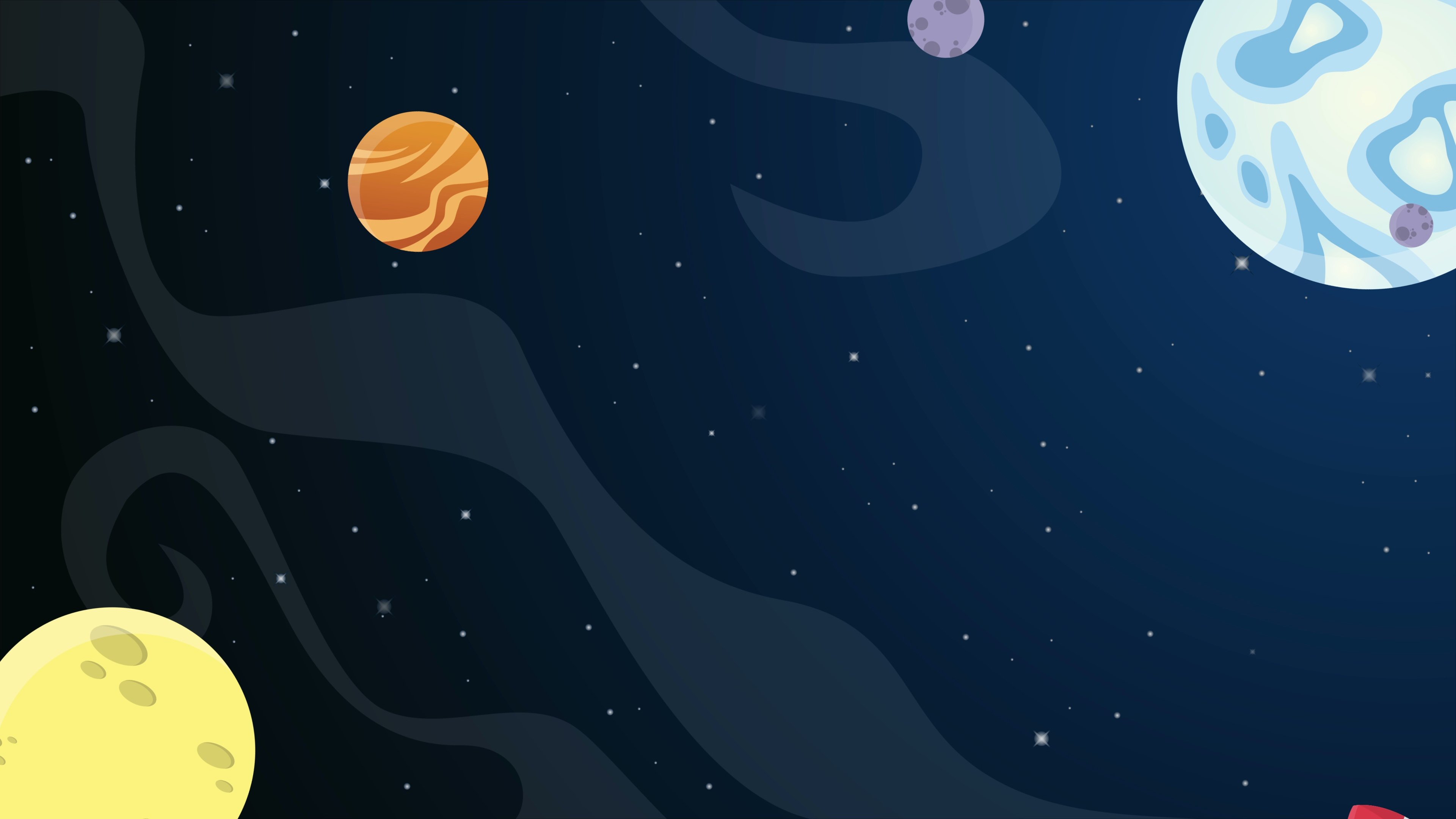 space animation background collection