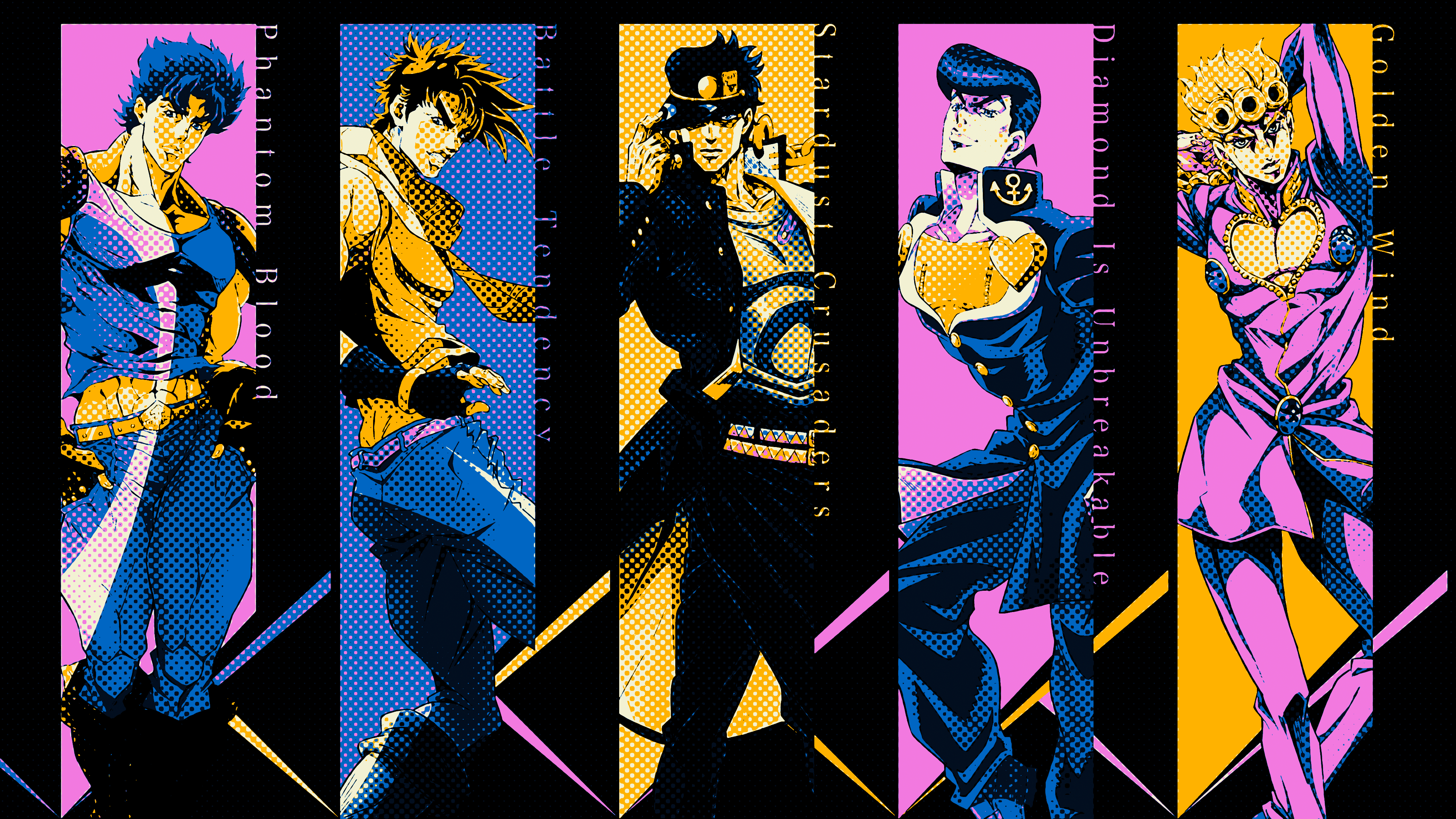 4K Anime Jojo's Bizarre Adventure Wallpaper and Background Image