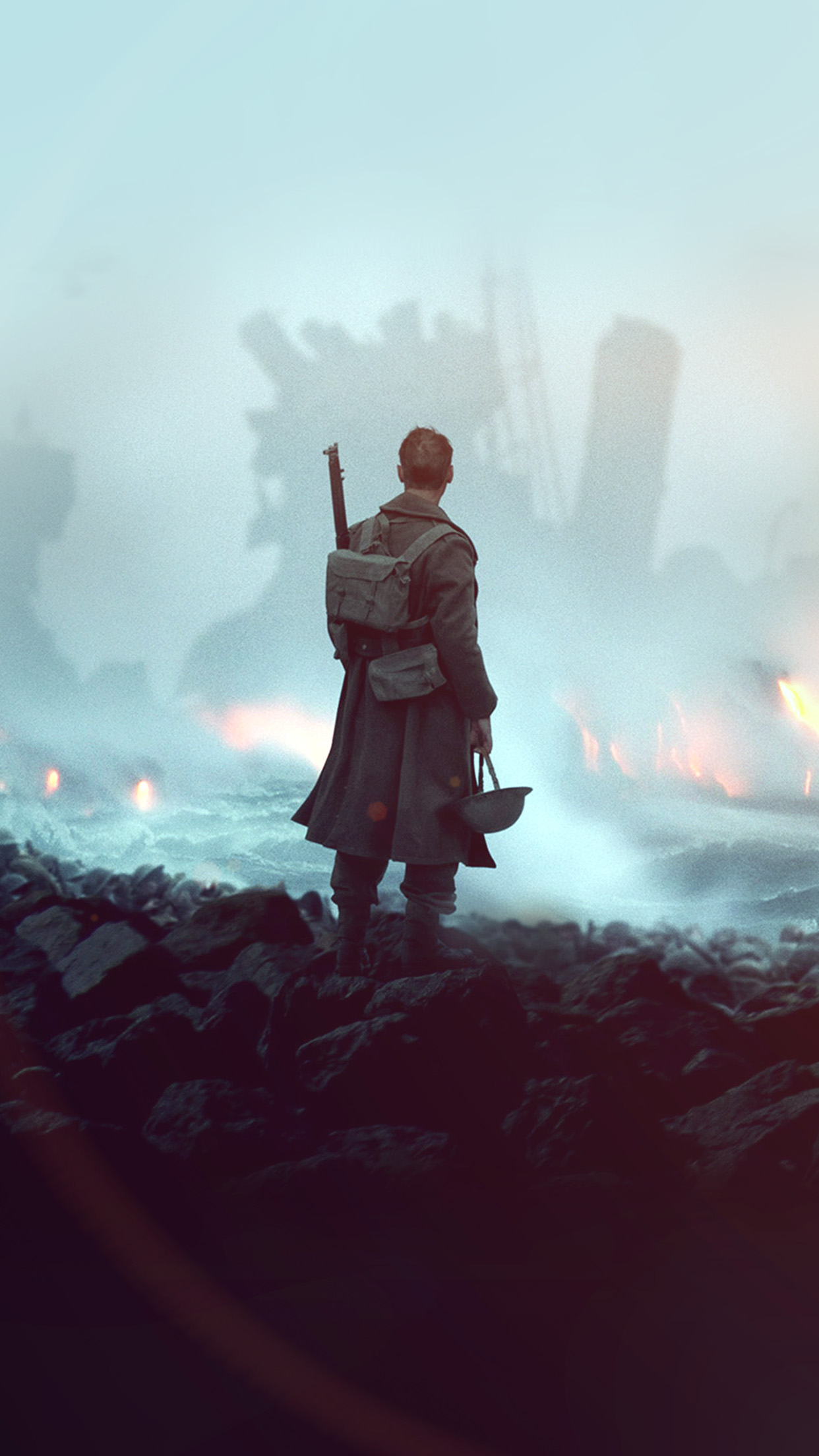 Dunkirk War Film Illustration Art