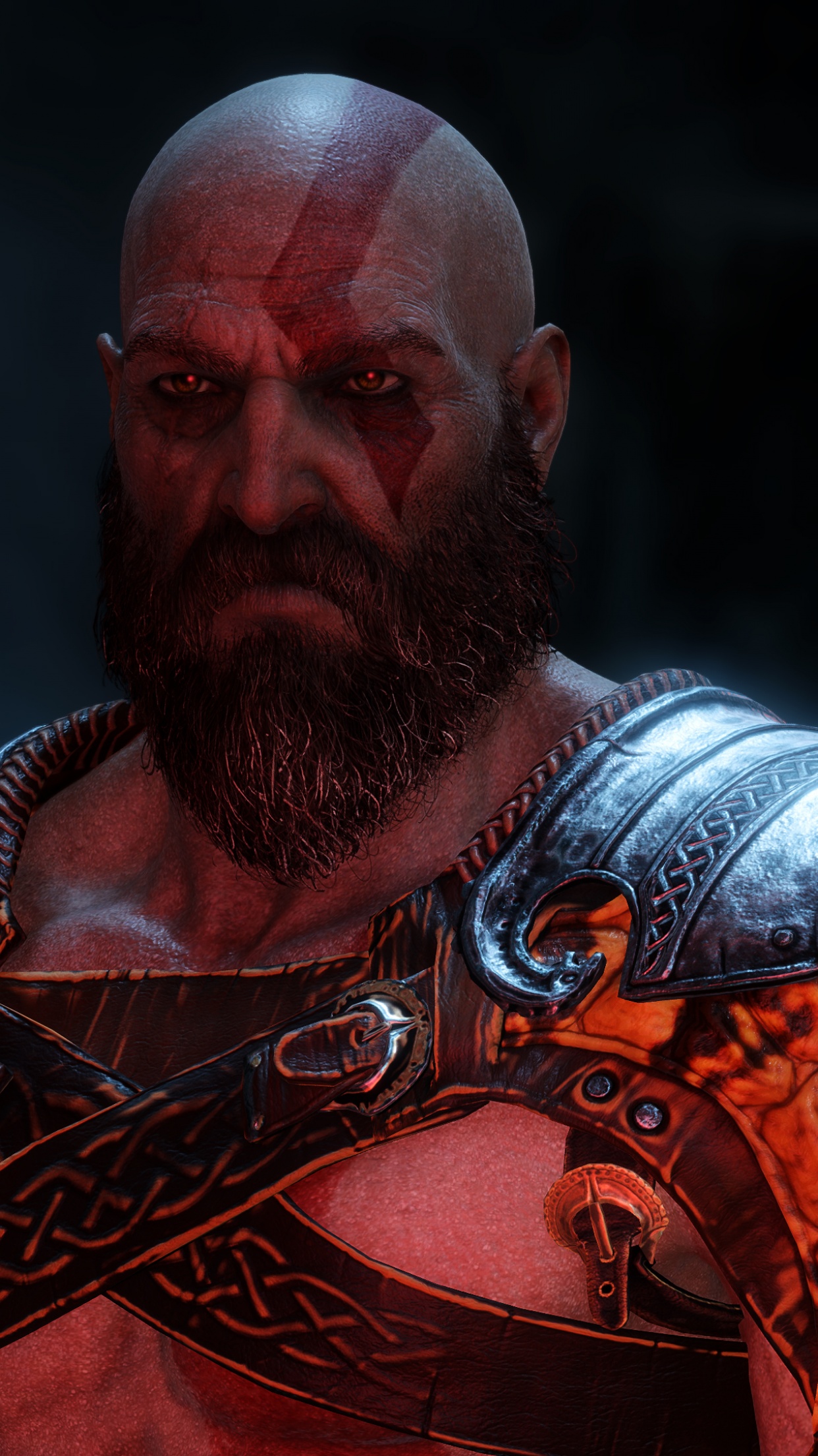 Kratos Wallpaper 4K, God of War
