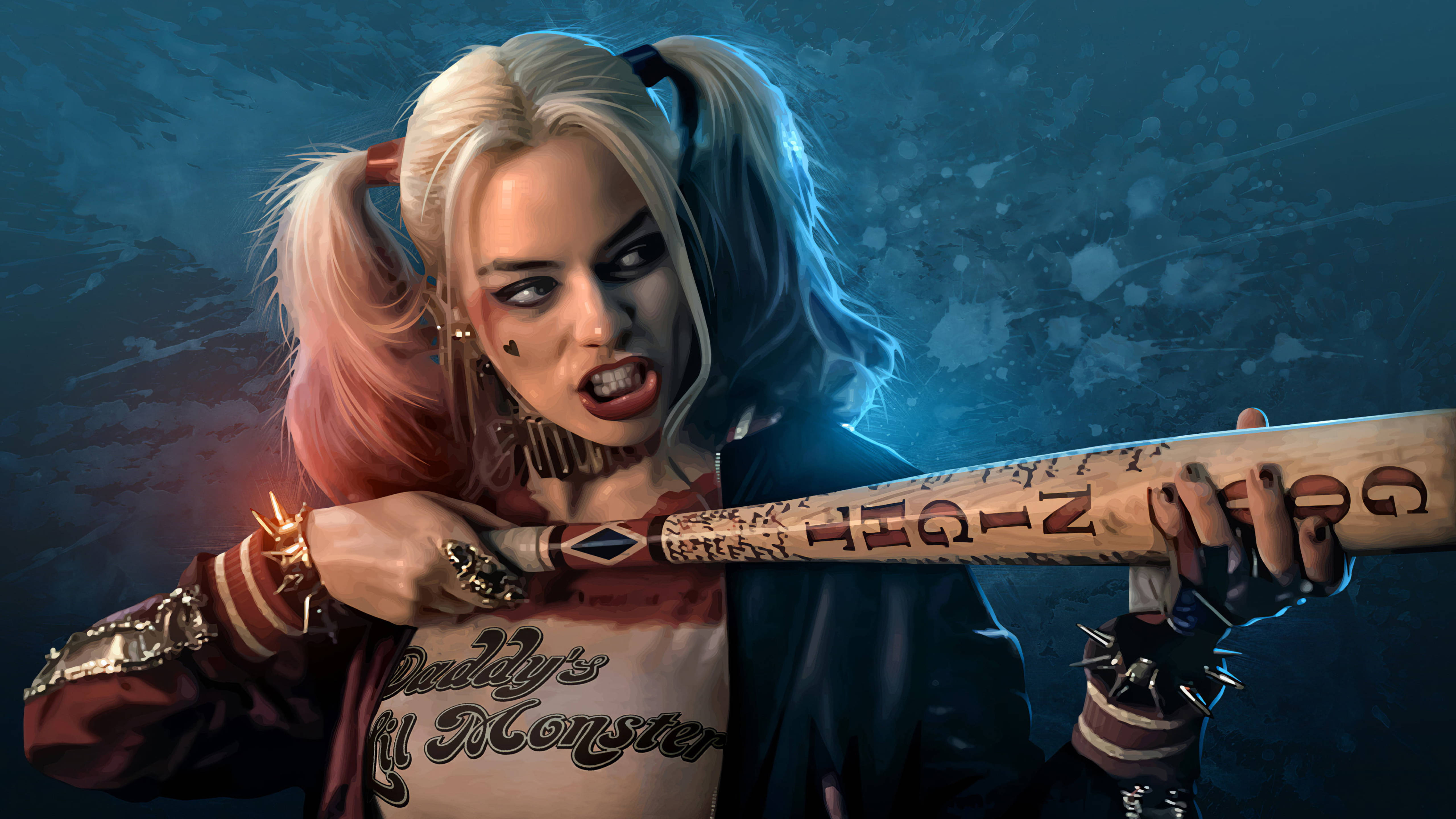 Download The Iconic Harley Quinn 4K Wallpaper