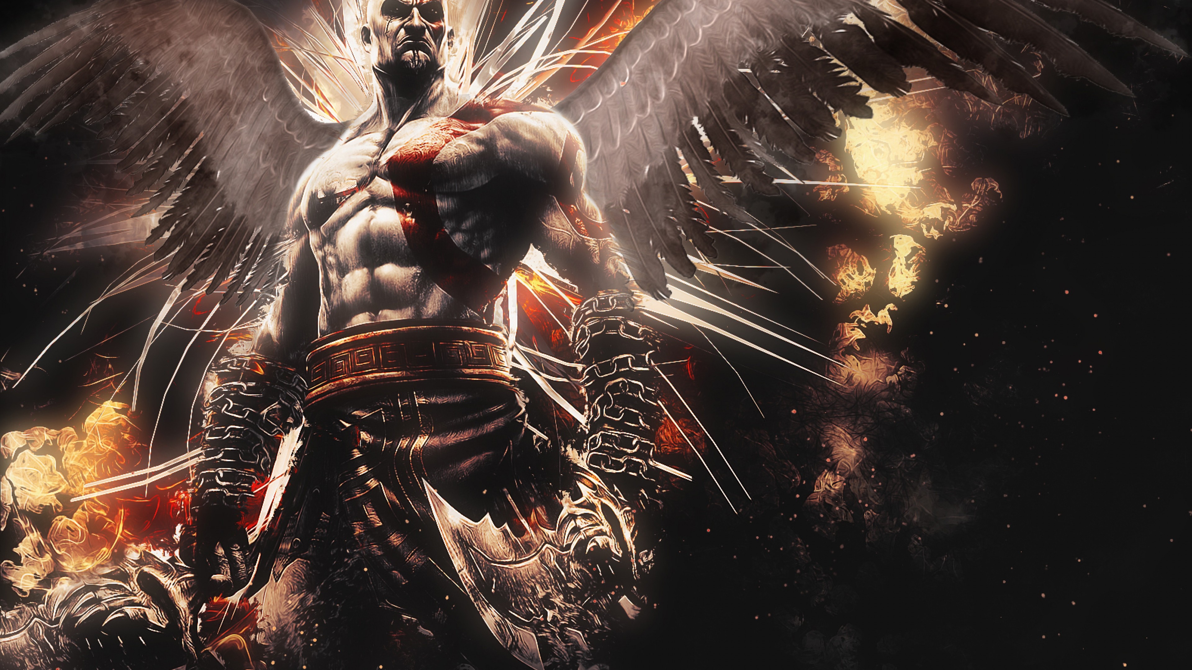 Wallpaper God of War, 4k, E3 2017