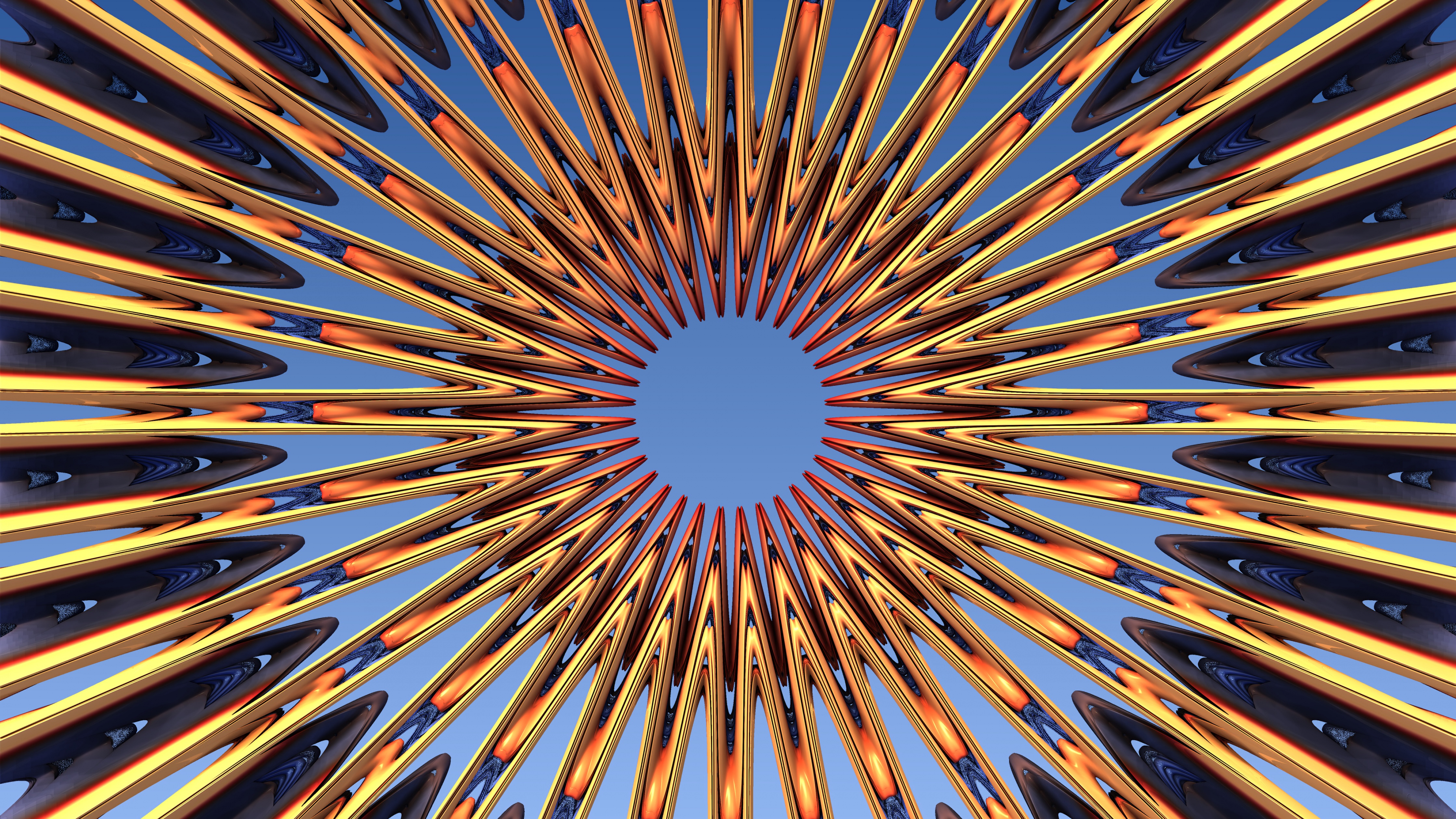 Illusion Wallpaper 4K, 3D background