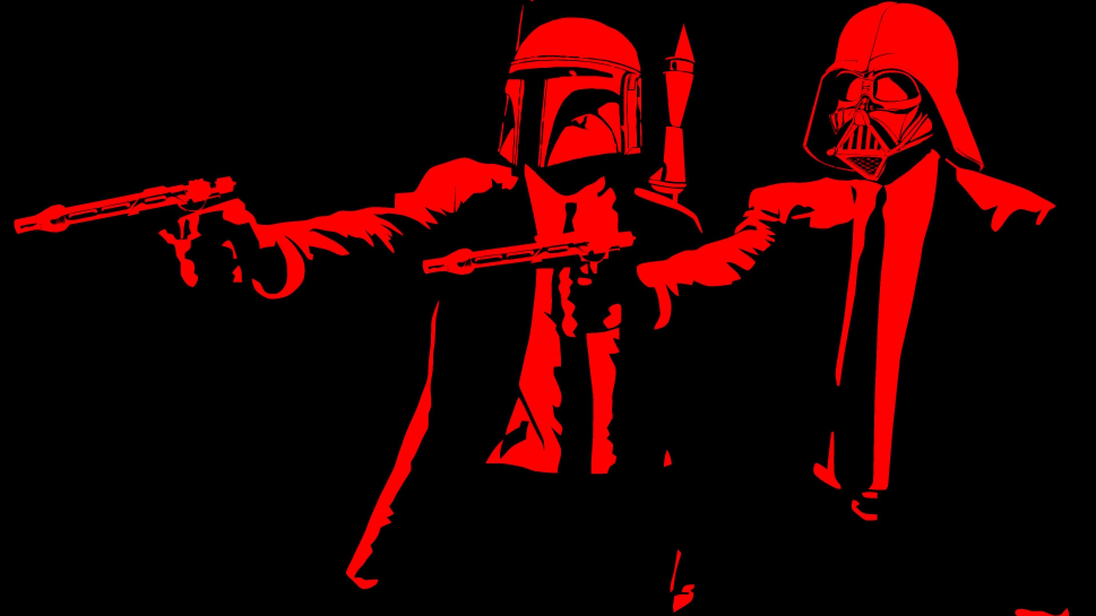 Star Wars Pulp Fiction Wallpaper