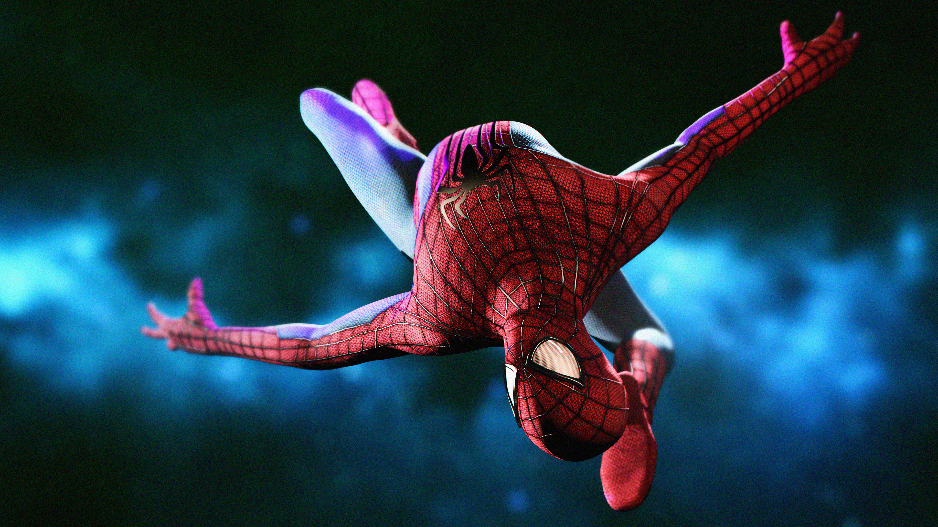 Wallpaper 4k Amazing Spiderman Digital