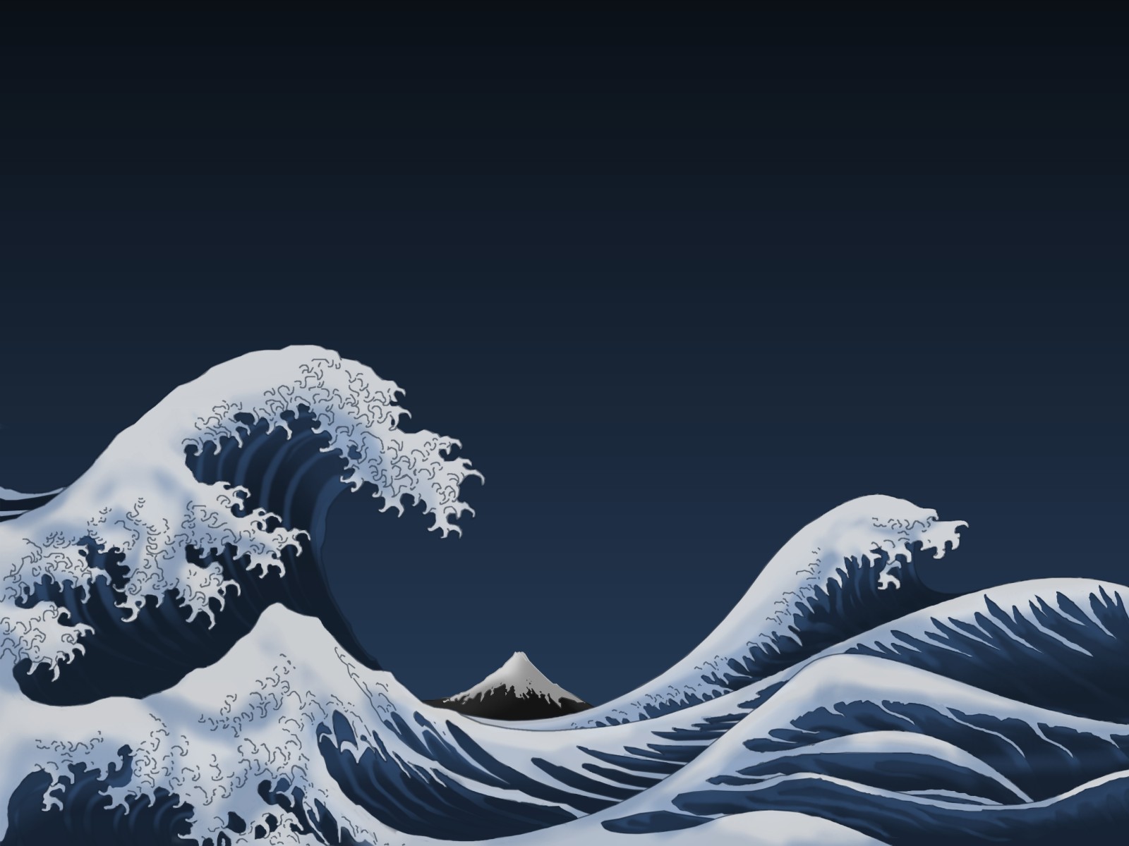 Great Wave off Kanagawa HD Wallpaper