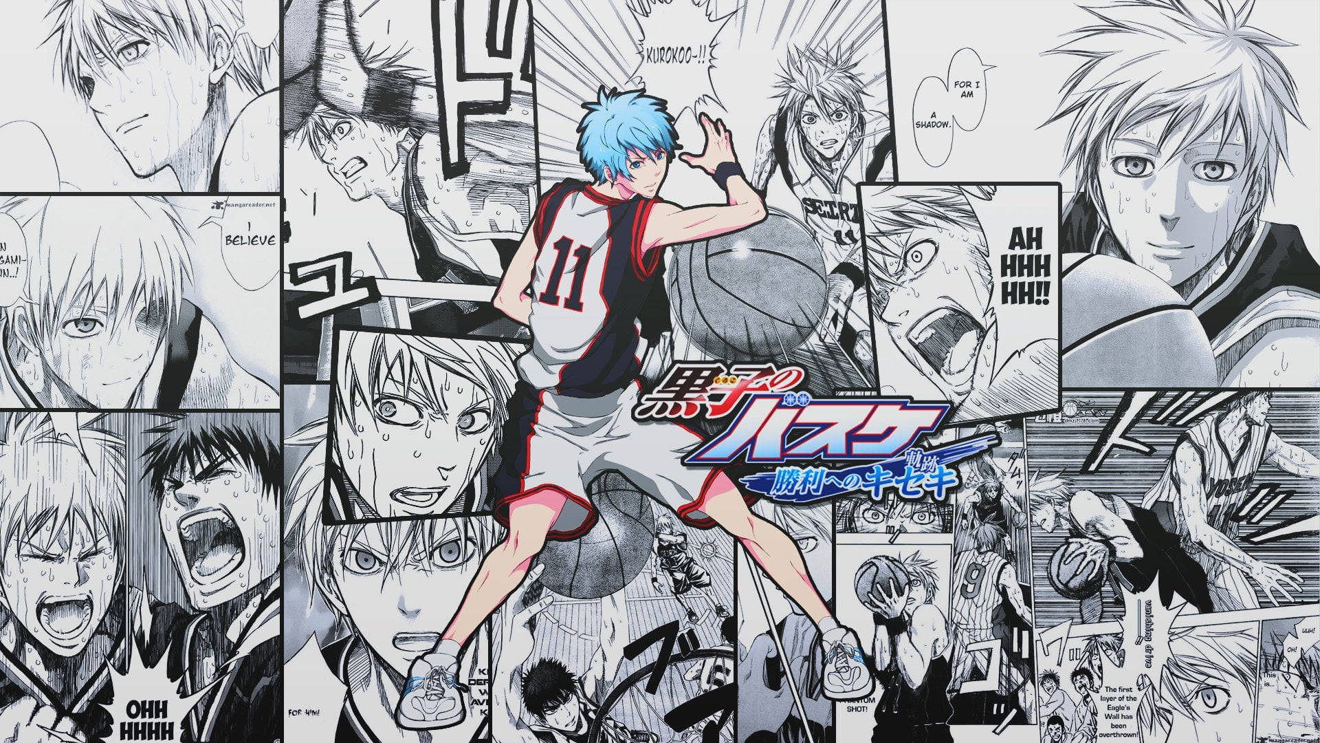 Download Kuroko No Basket Manga Poster Wallpaper