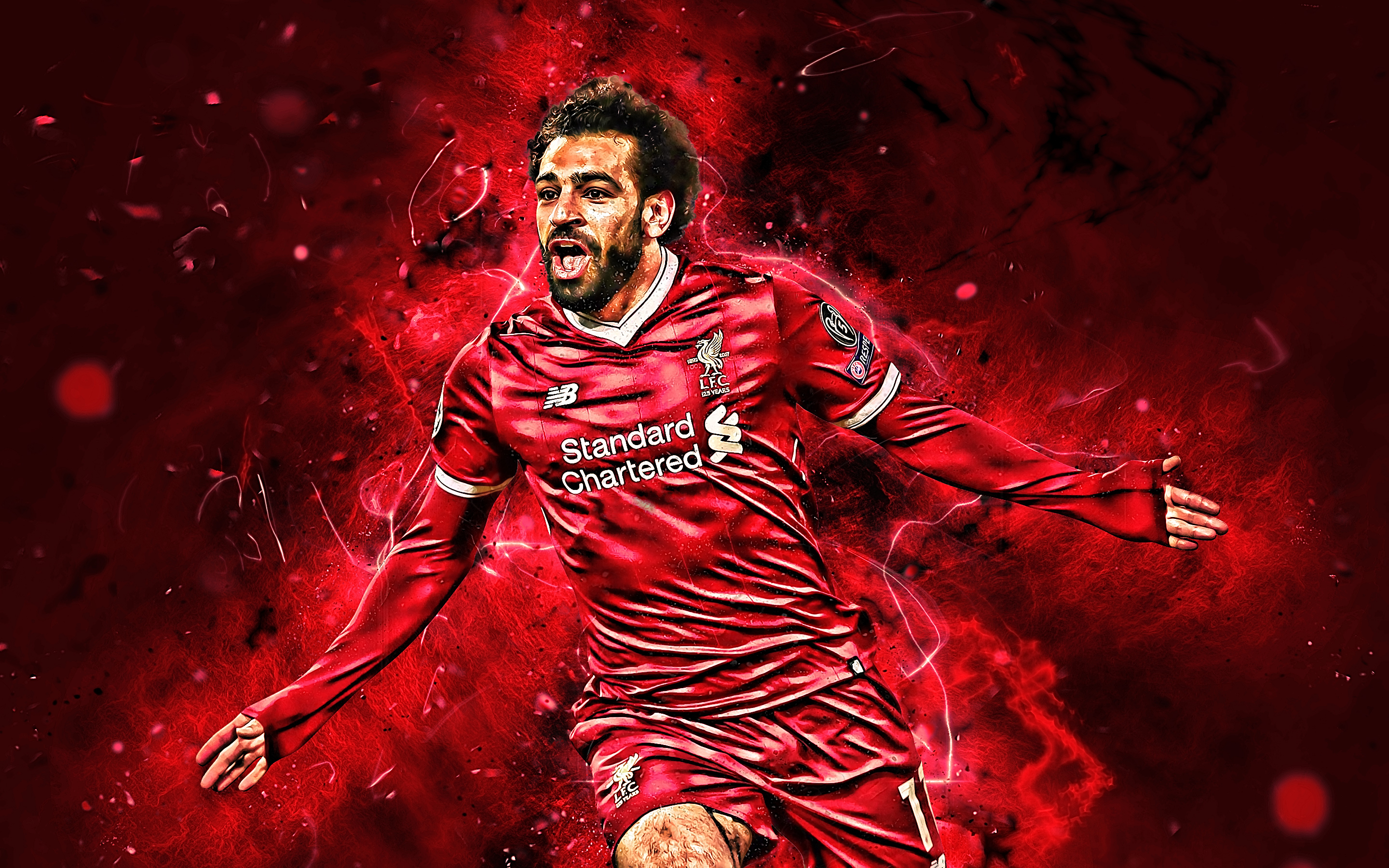 Mohamed Salah, Egyptian, Soccer, Liverpool F.C. Gallery HD Wallpaper